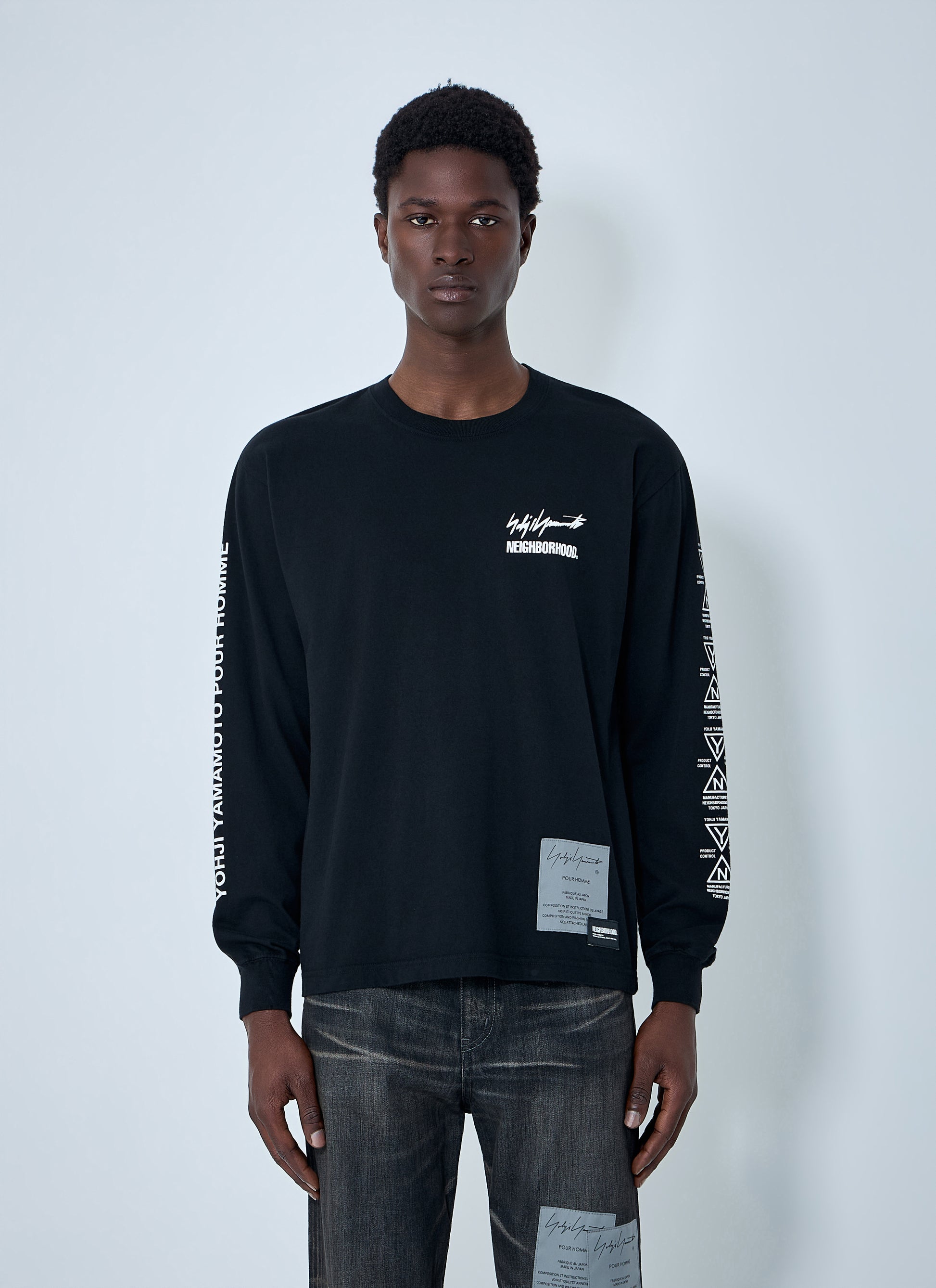 Yohji Yamamoto Men X Neighborhood Long-Sleeve T-Shirt YOHJI YAMAMOTO