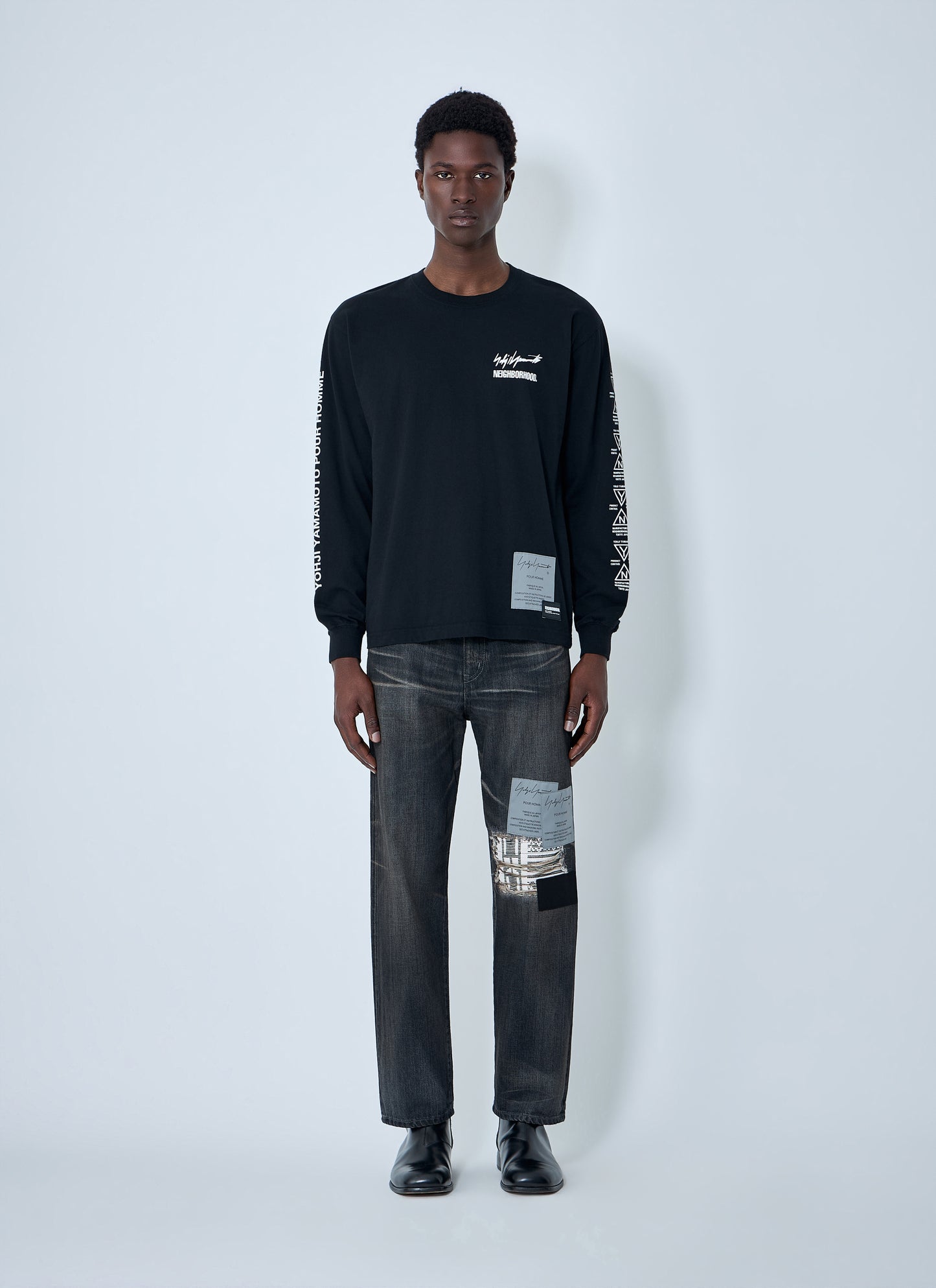 Yohji Yamamoto Men X Neighborhood Long-Sleeve T-Shirt YOHJI YAMAMOTO