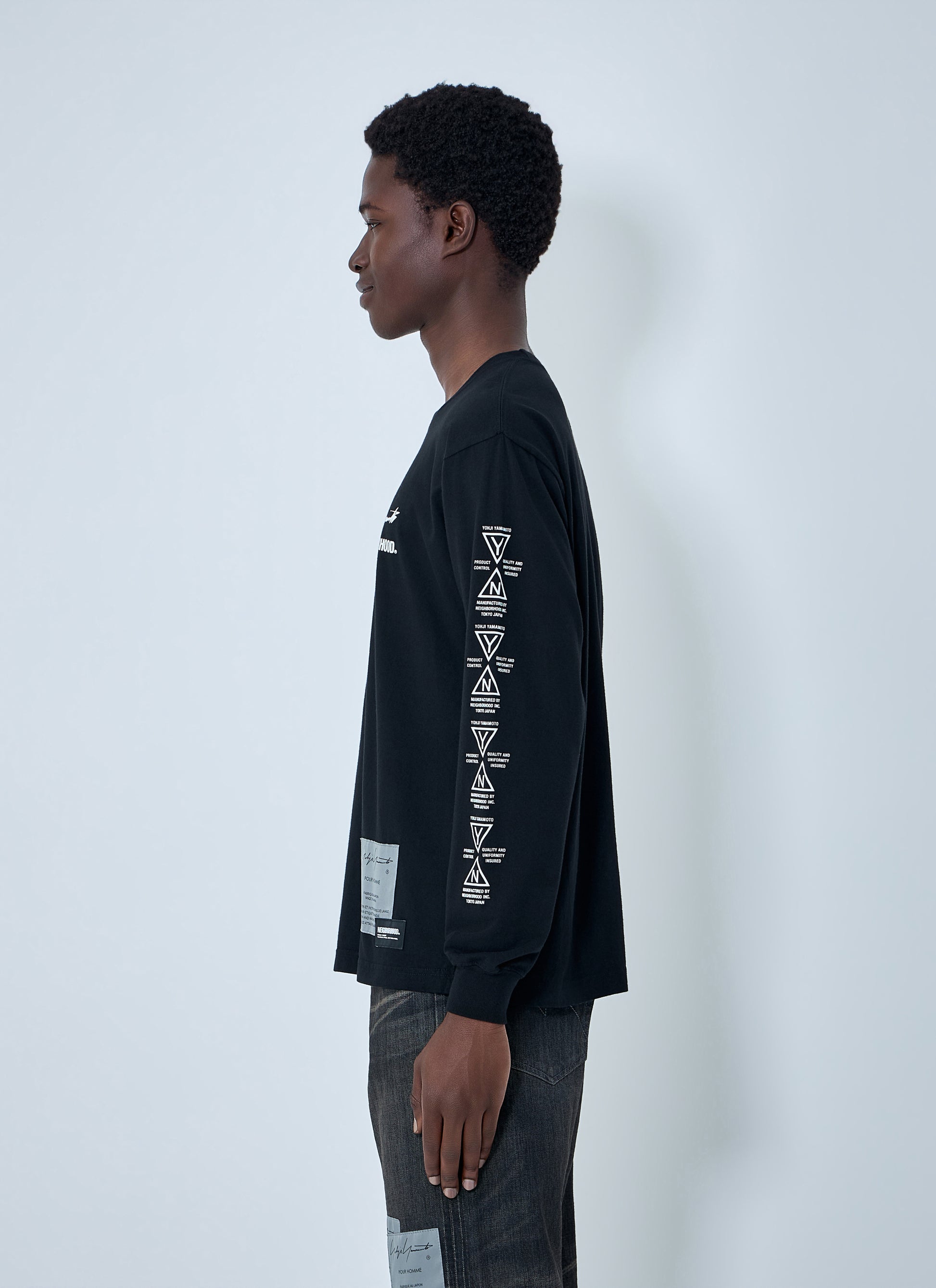 Yohji Yamamoto Men X Neighborhood Long-Sleeve T-Shirt YOHJI YAMAMOTO
