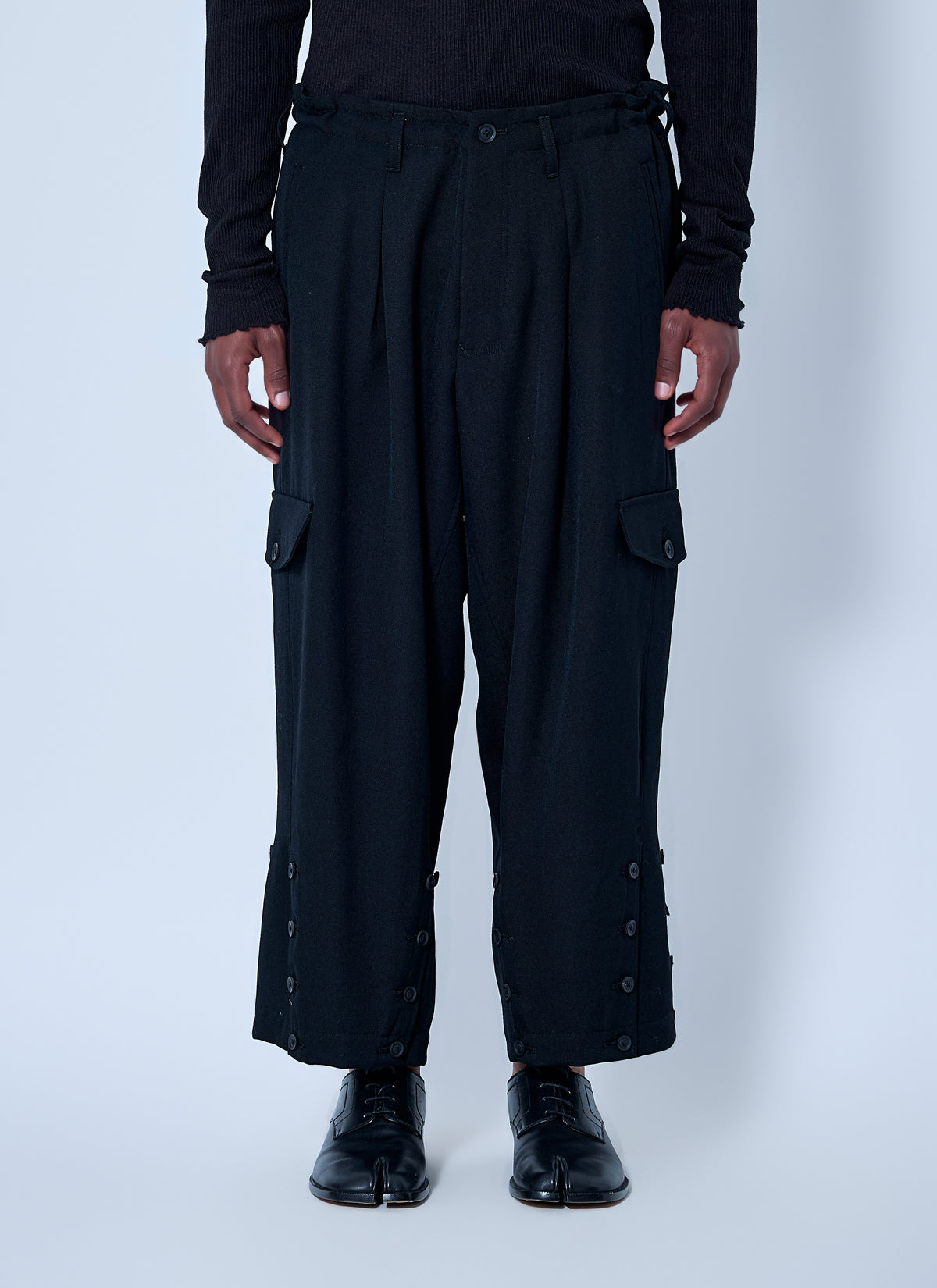 Yohji Yamamoto Men Hem Button Pants YOHJI YAMAMOTO