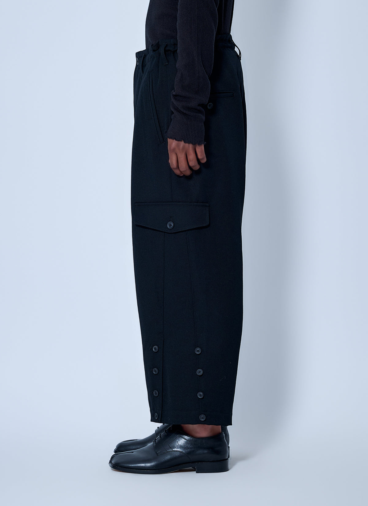 Yohji Yamamoto Men Hem Button Pants YOHJI YAMAMOTO