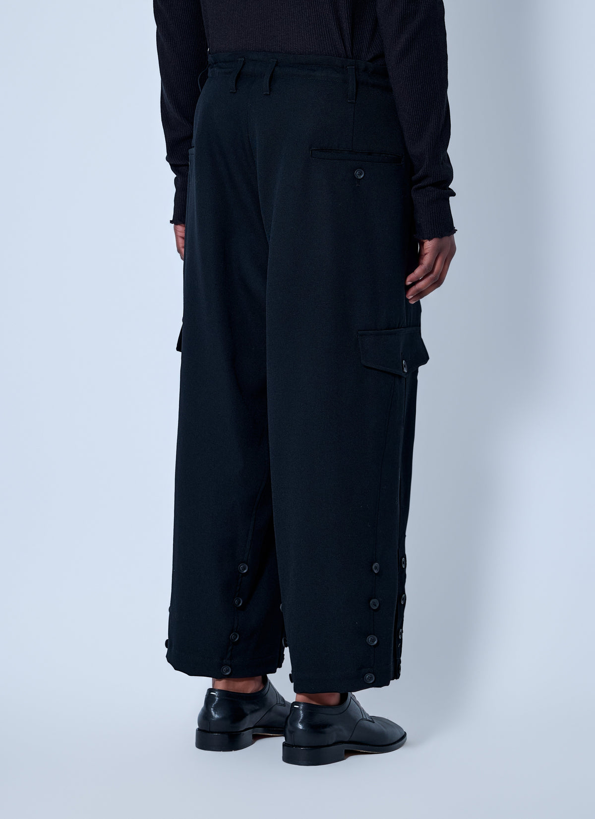 Yohji Yamamoto Men Hem Button Pants YOHJI YAMAMOTO
