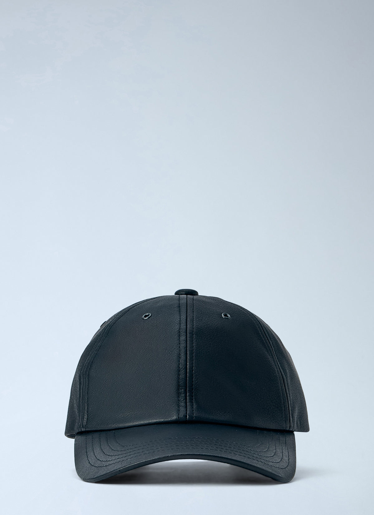 Yohji Yamamoto Men Leather Baseball Cap YOHJI YAMAMOTO