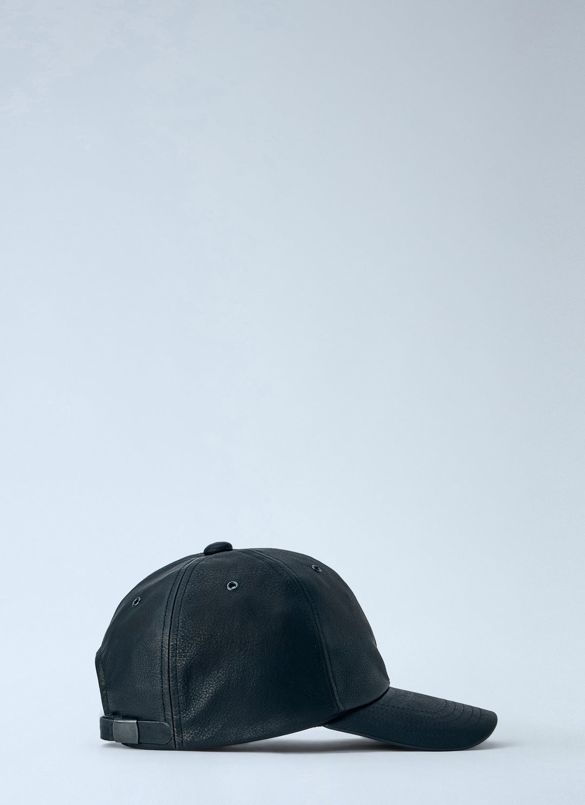 Yohji Yamamoto Men Leather Baseball Cap YOHJI YAMAMOTO