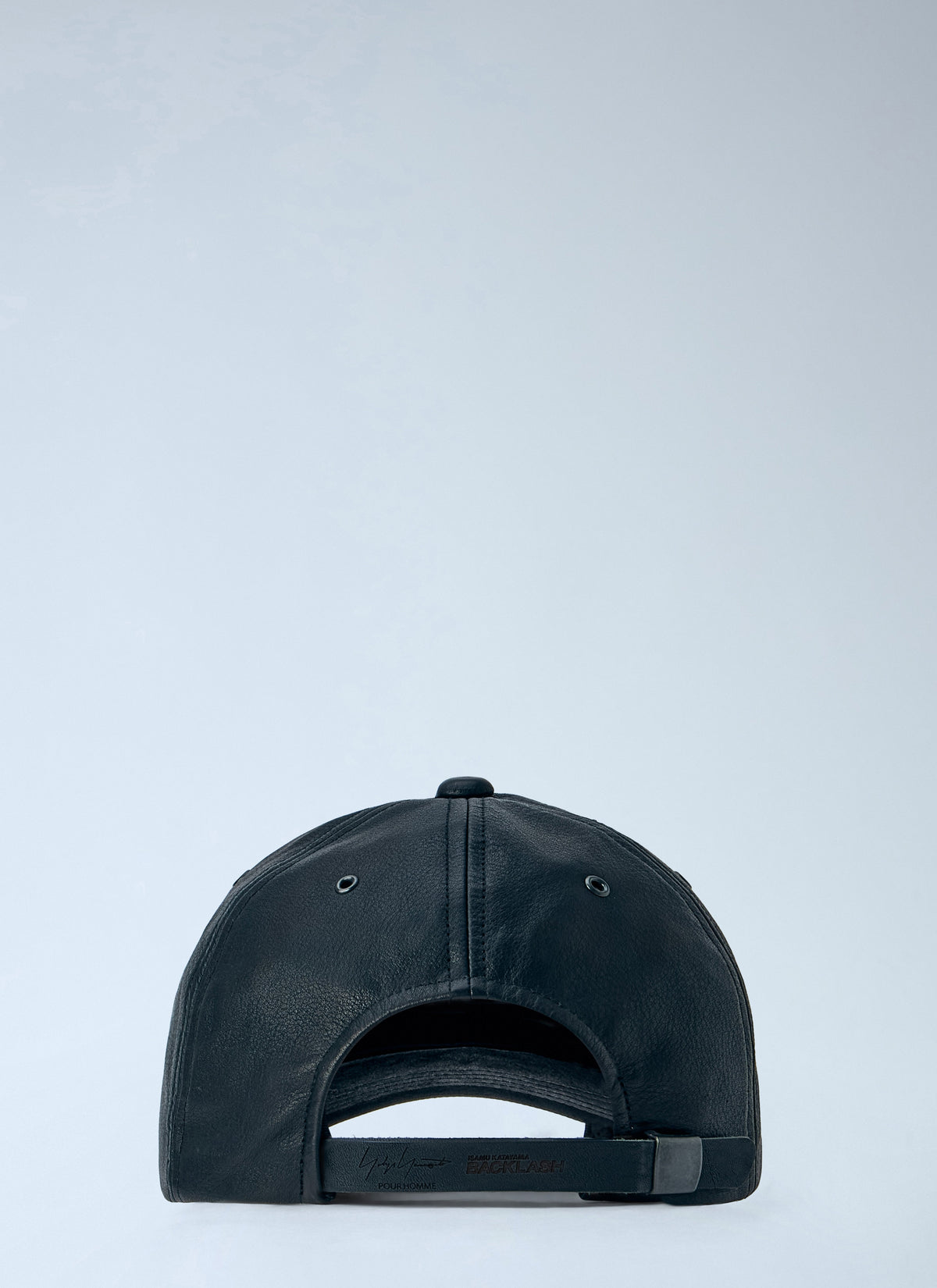 Yohji Yamamoto Men Leather Baseball Cap YOHJI YAMAMOTO