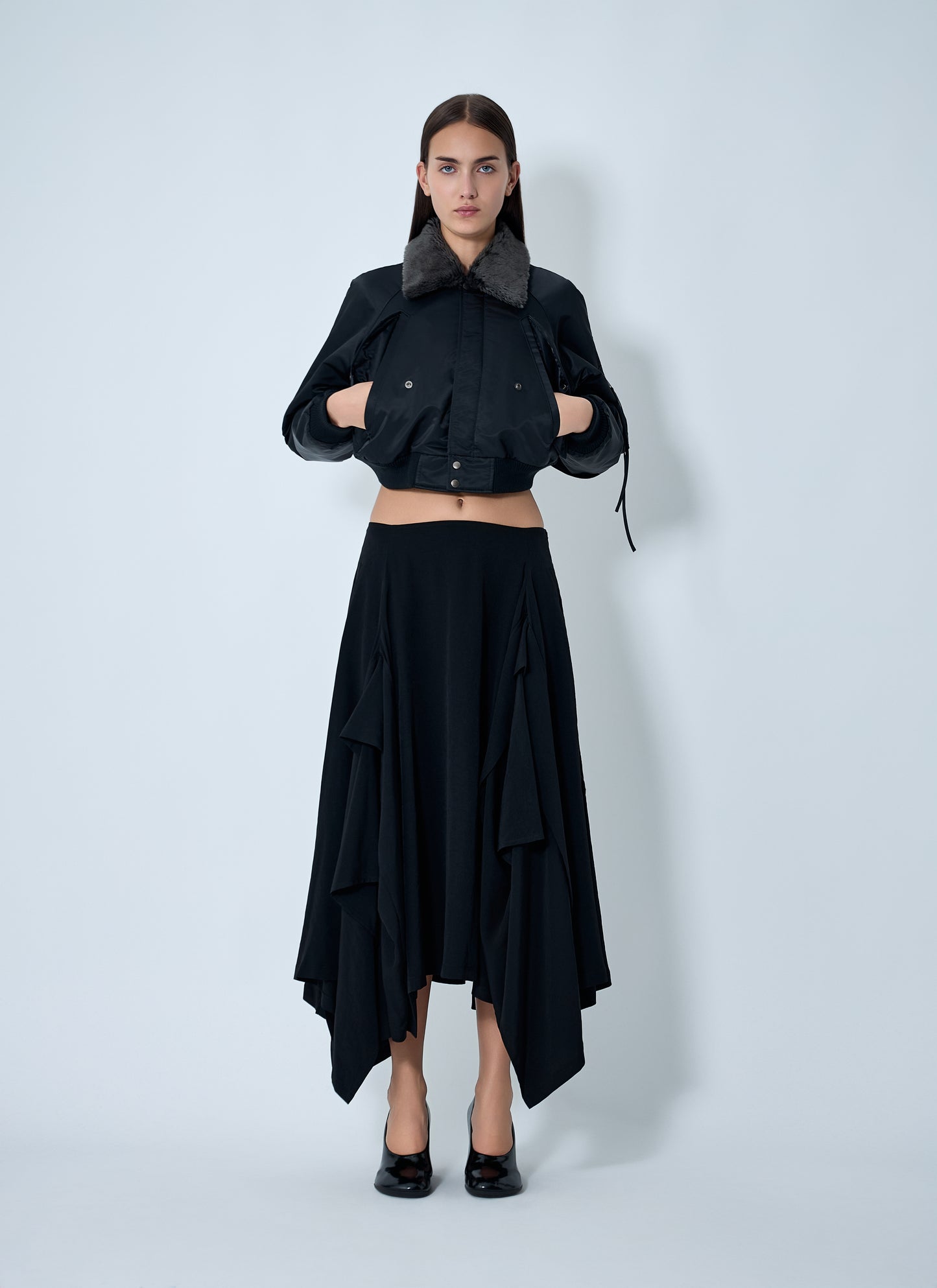 Yohji Yamamoto Women Toraichi Denim A Blouson YOHJI YAMAMOTO