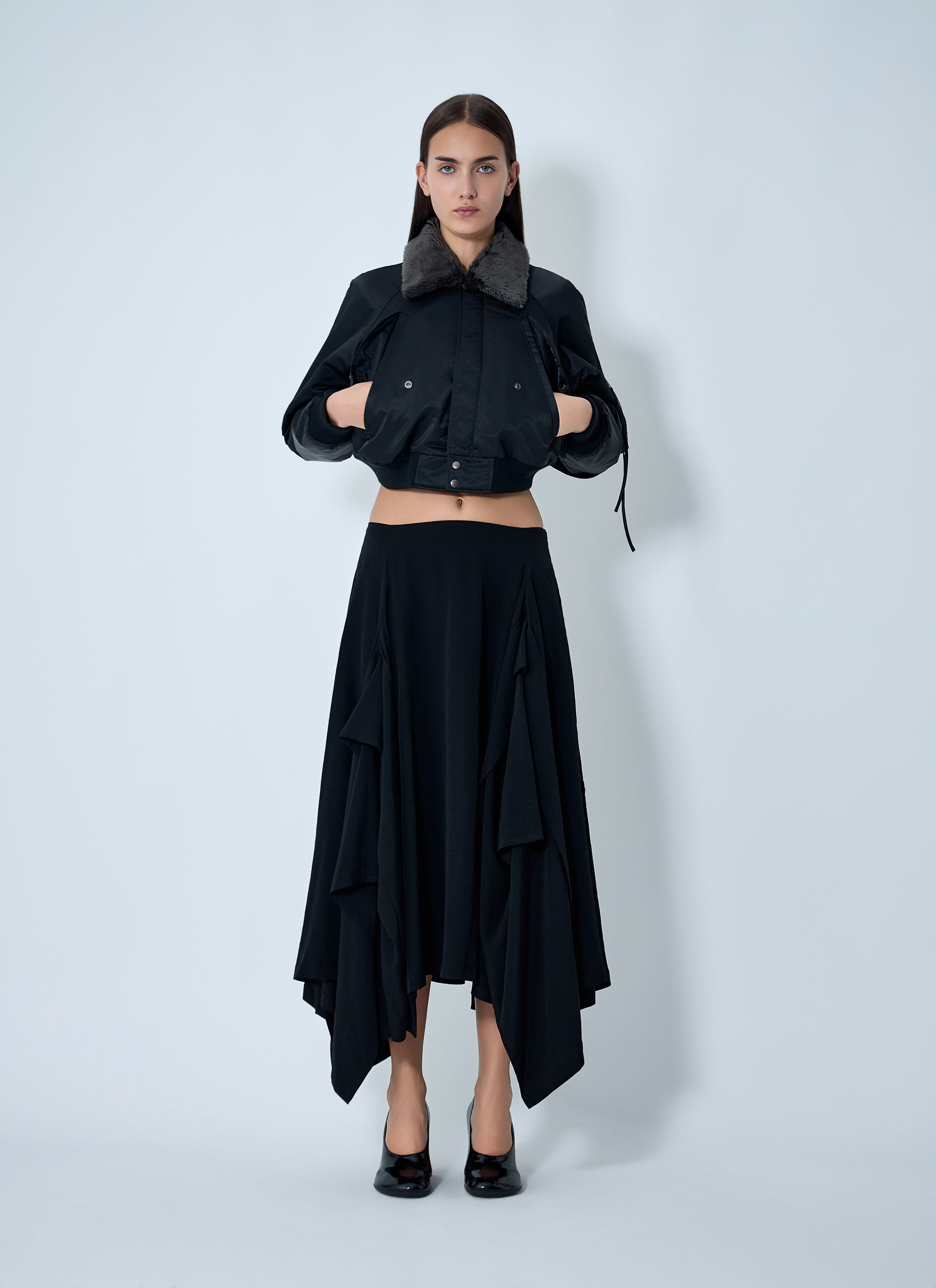 Yohji Yamamoto Women Toraichi Denim A Blouson YOHJI YAMAMOTO