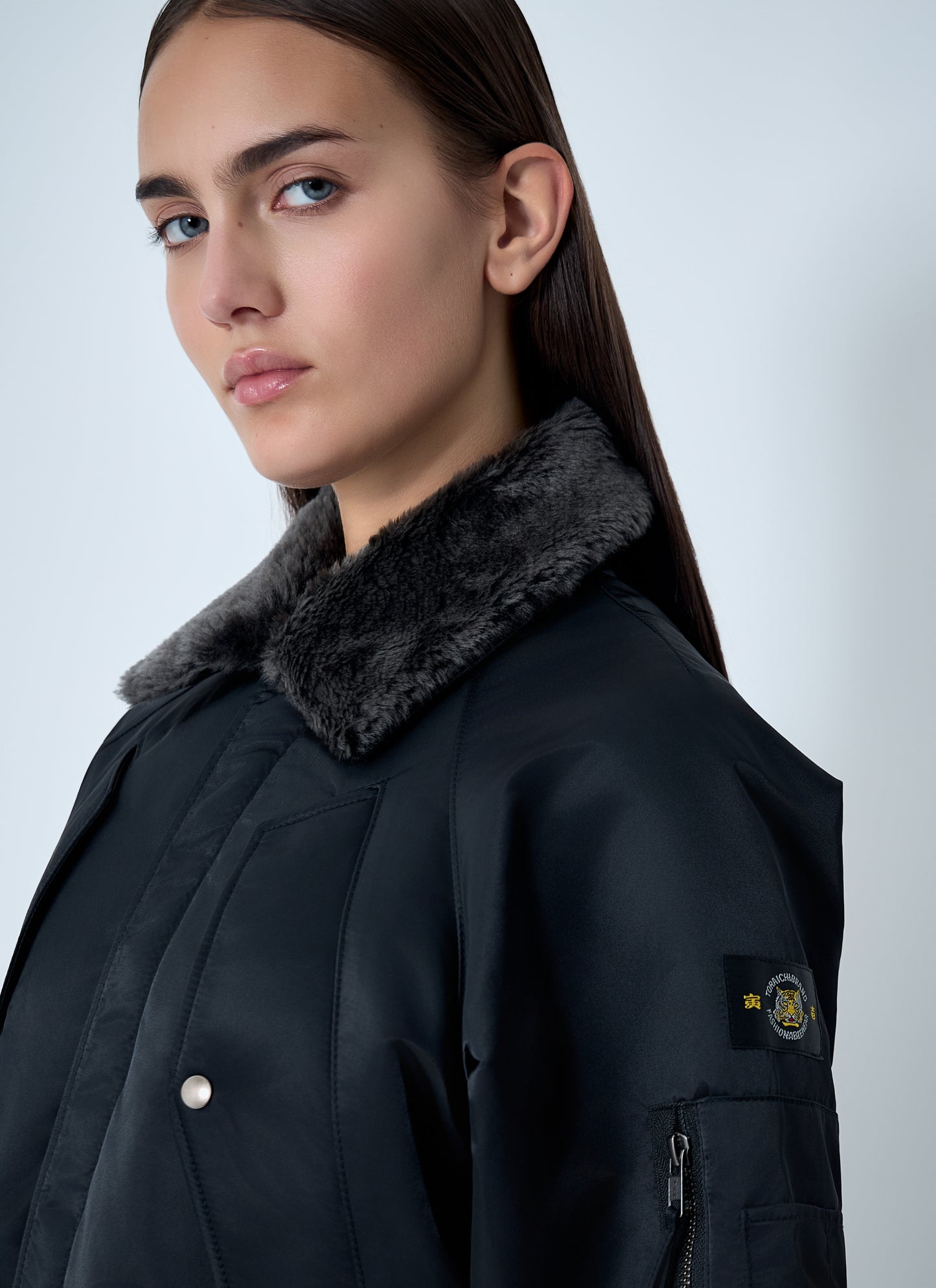 Yohji Yamamoto Women Toraichi Denim A Blouson YOHJI YAMAMOTO