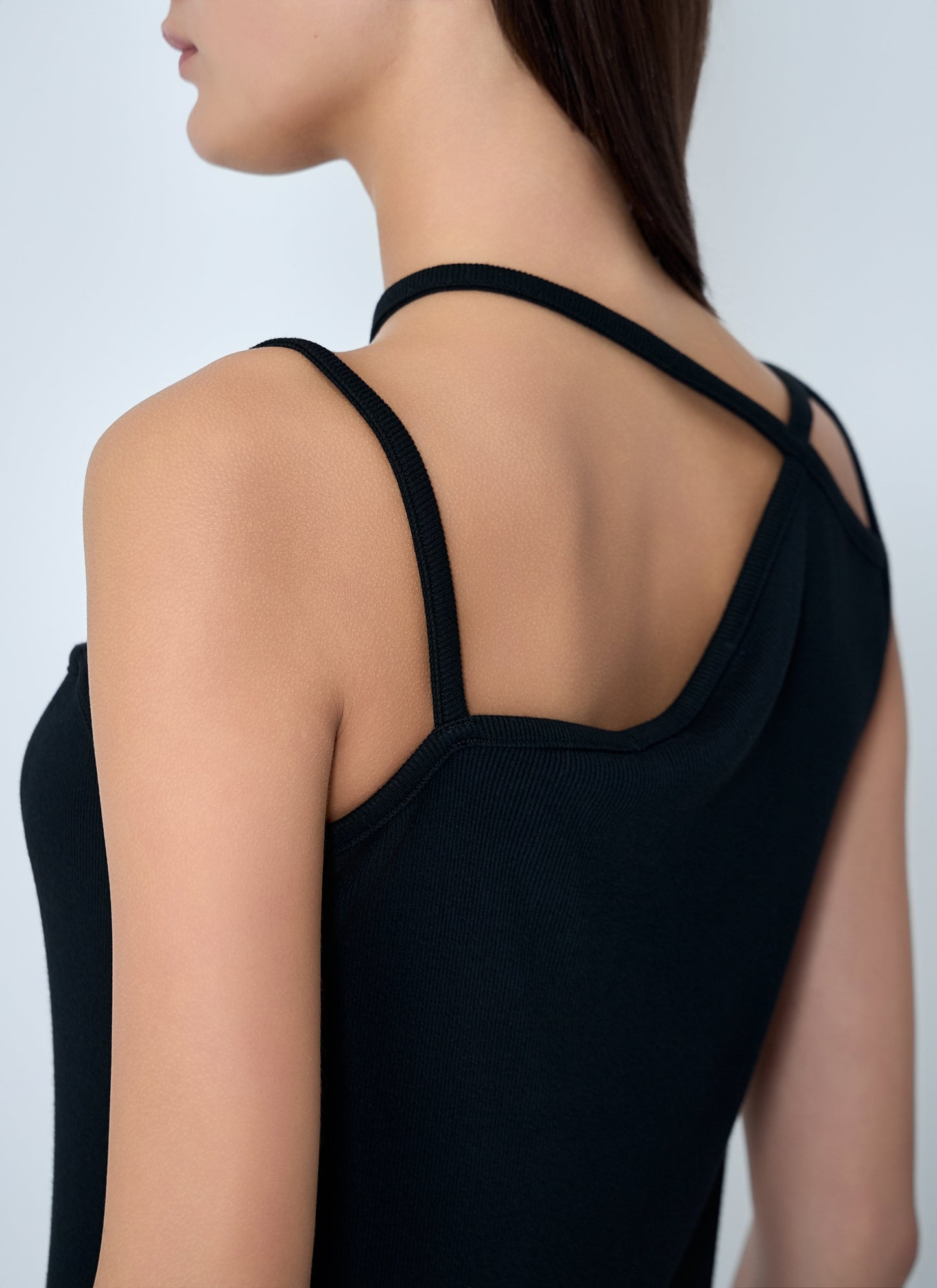 Yohji Yamamoto Women String Detail Camisole YOHJI YAMAMOTO