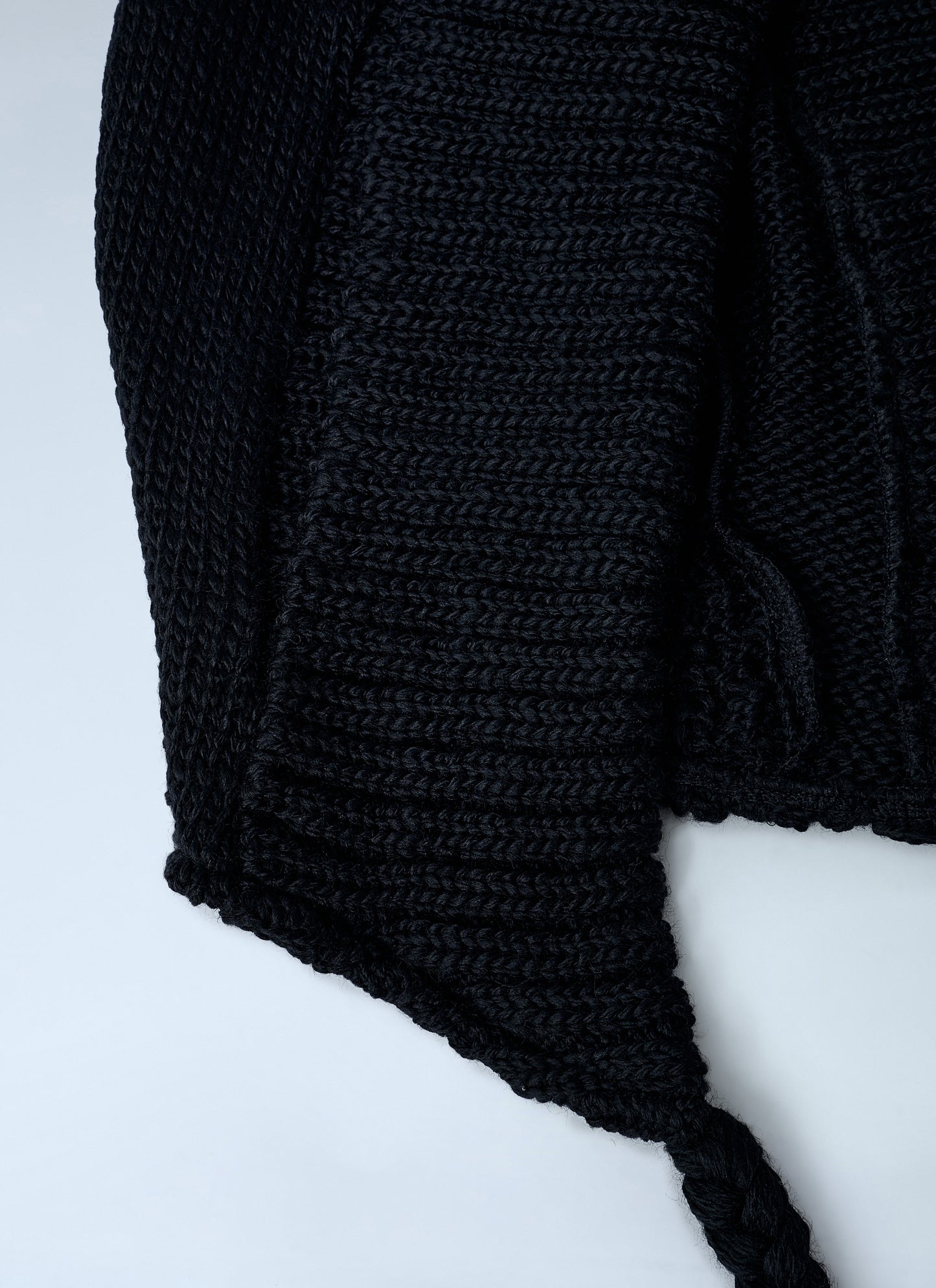 Yohji Yamamoto Women Aran Hooded Hat YOHJI YAMAMOTO