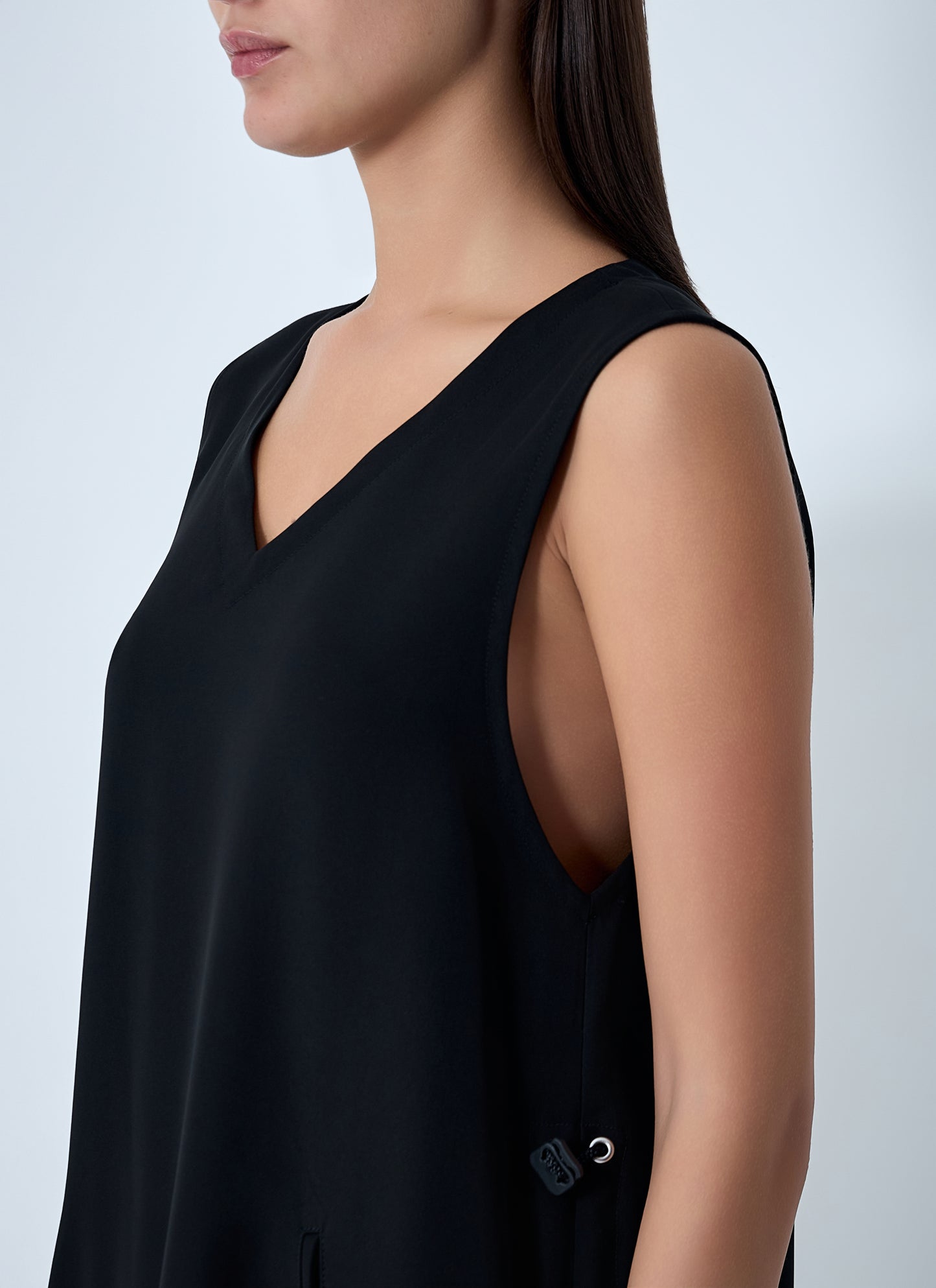 Yohji Yamamoto Women Double Knit Midi Dress YOHJI YAMAMOTO