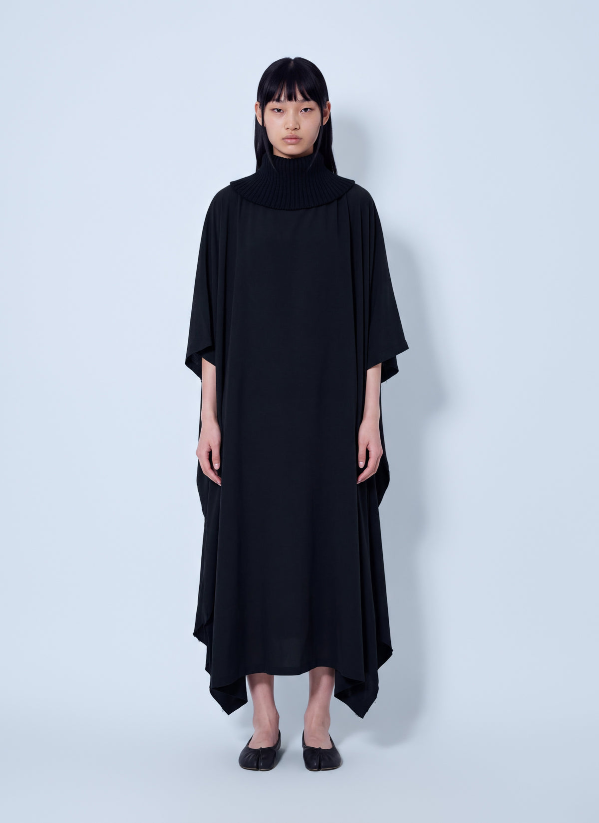 Yohji Yamamoto Women Knit Combi Kimono Coat YOHJI YAMAMOTO