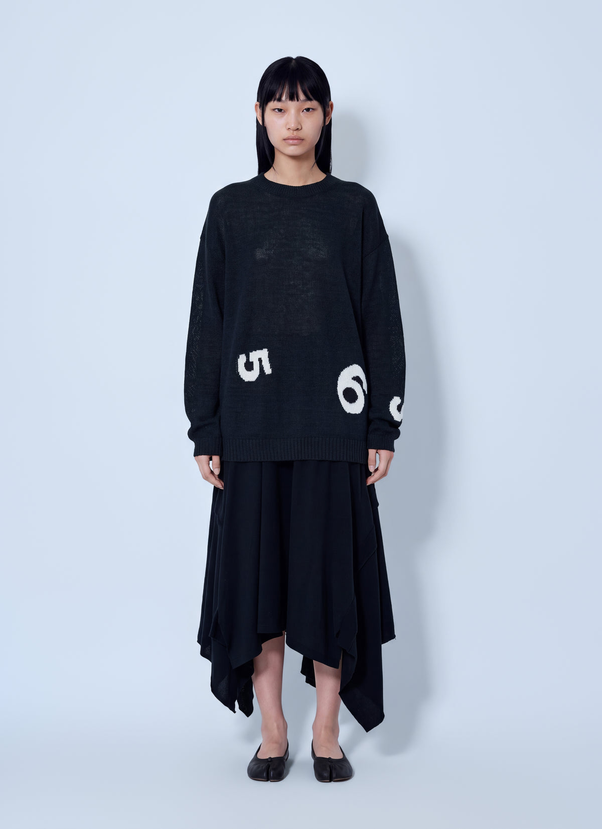 Yohji Yamamoto Women Round Neck Pullover