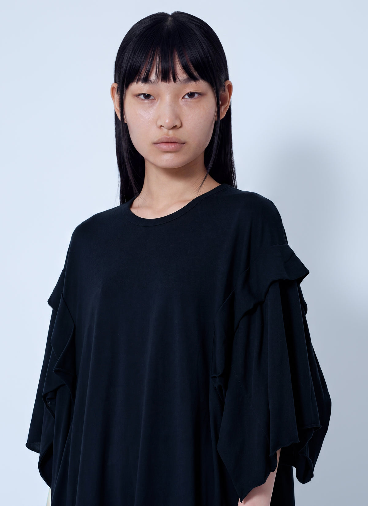 Yohji Yamamoto Women Draped Long Sleeve T-Shirt YOHJI YAMAMOTO