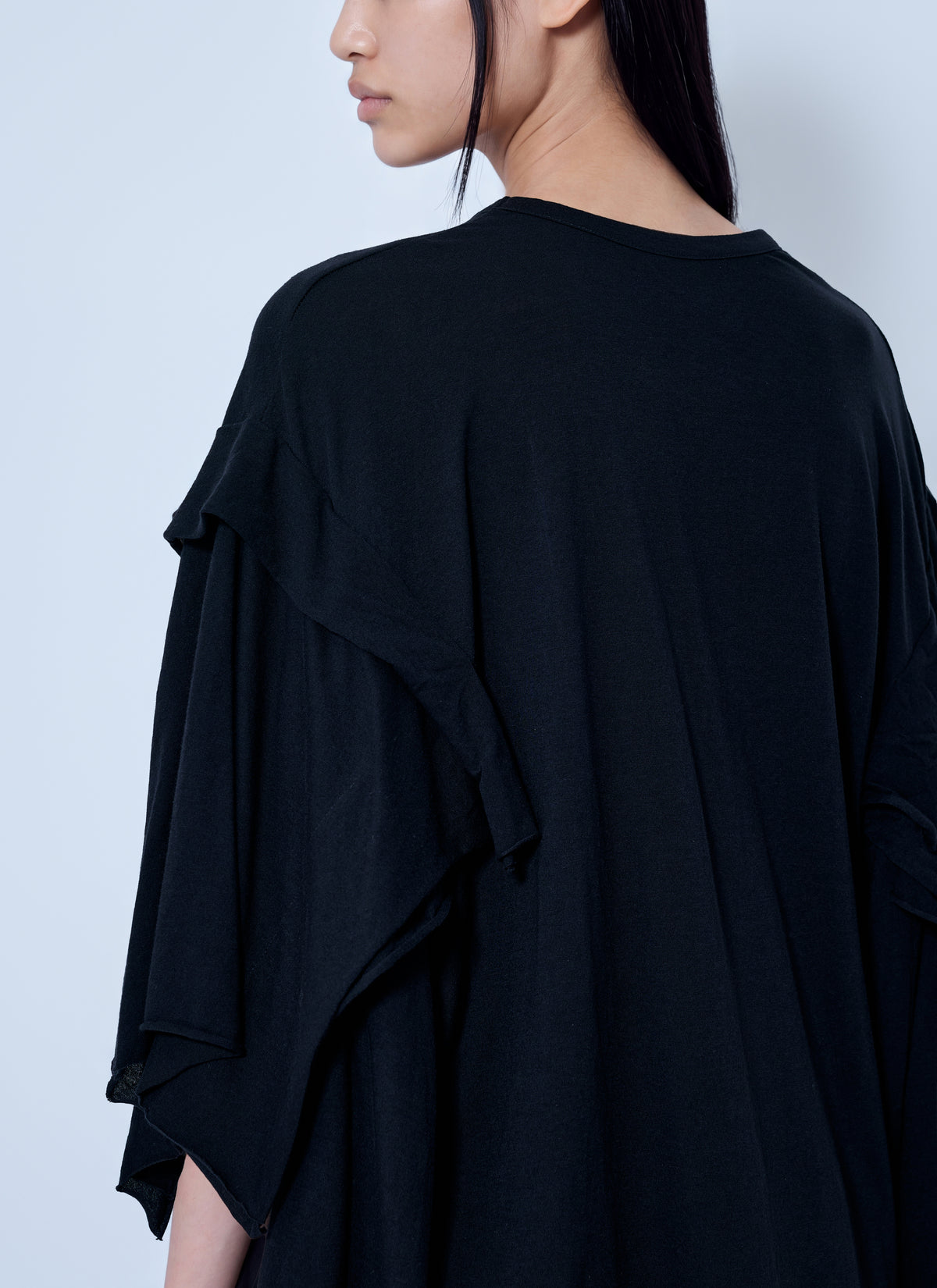 Yohji Yamamoto Women Draped Long Sleeve T-Shirt YOHJI YAMAMOTO