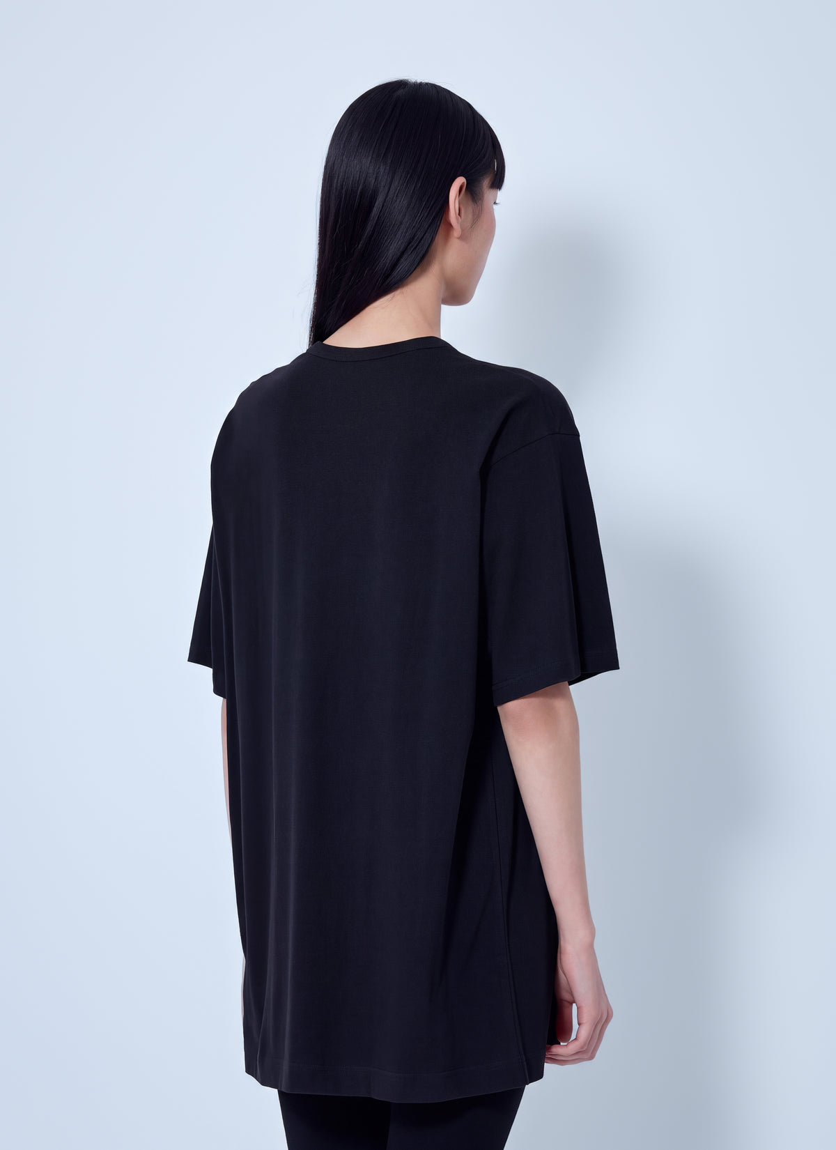 Yohji Yamamoto Women Cotton Short Sleeve Printed T-Shirt Mimi YOHJI YAMAMOTO