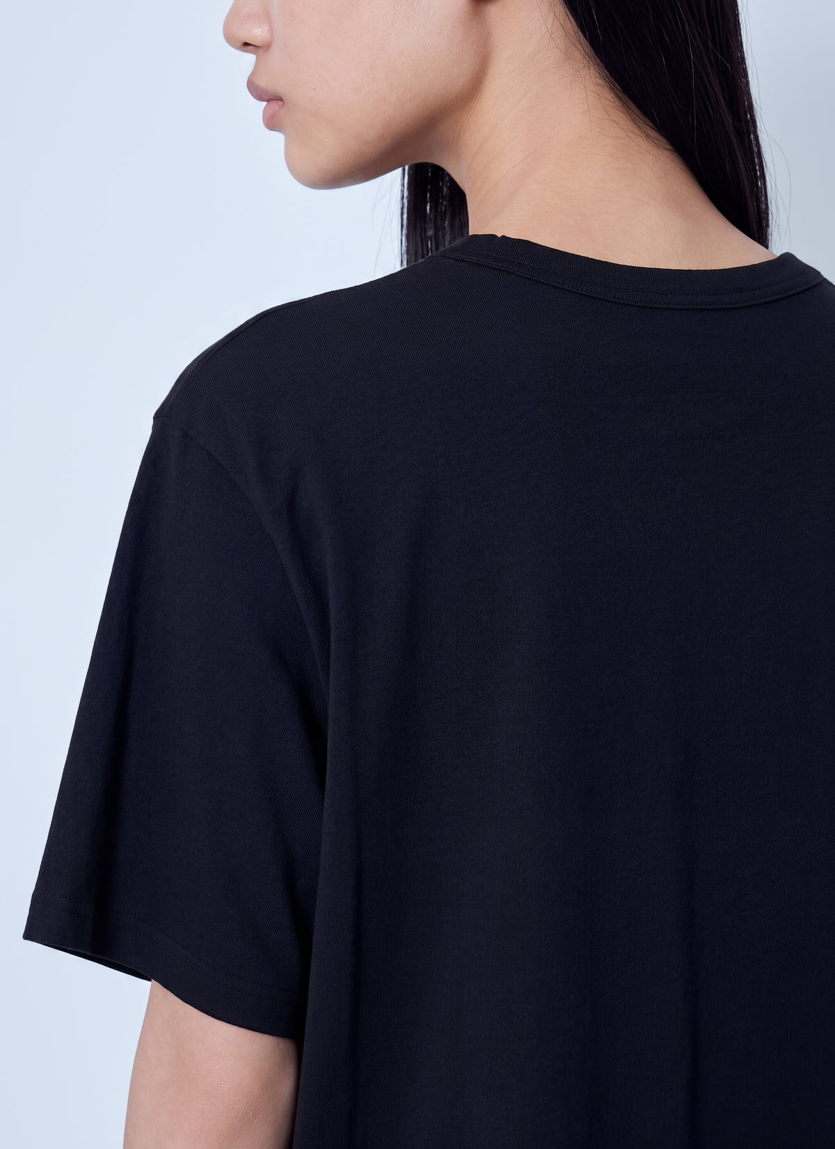 Yohji Yamamoto Women Cotton Short Sleeve Printed T-Shirt Mimi YOHJI YAMAMOTO