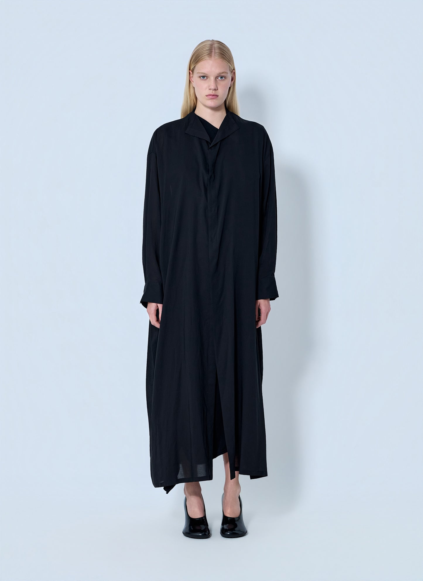 Yohji Yamamoto Women Backside Slit Long Coat YOHJI YAMAMOTO