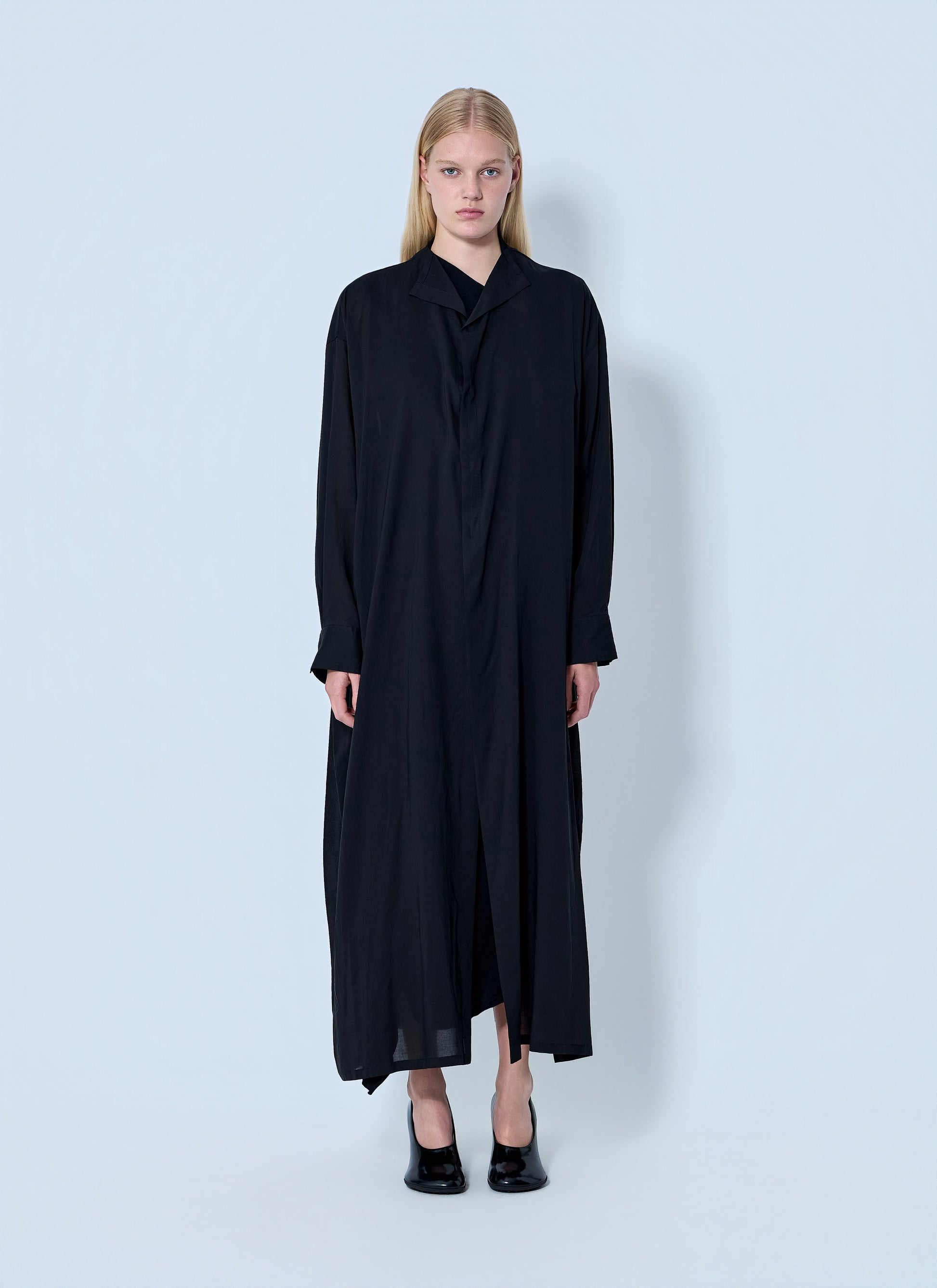 Yohji Yamamoto Women Backside Slit Long Coat YOHJI YAMAMOTO