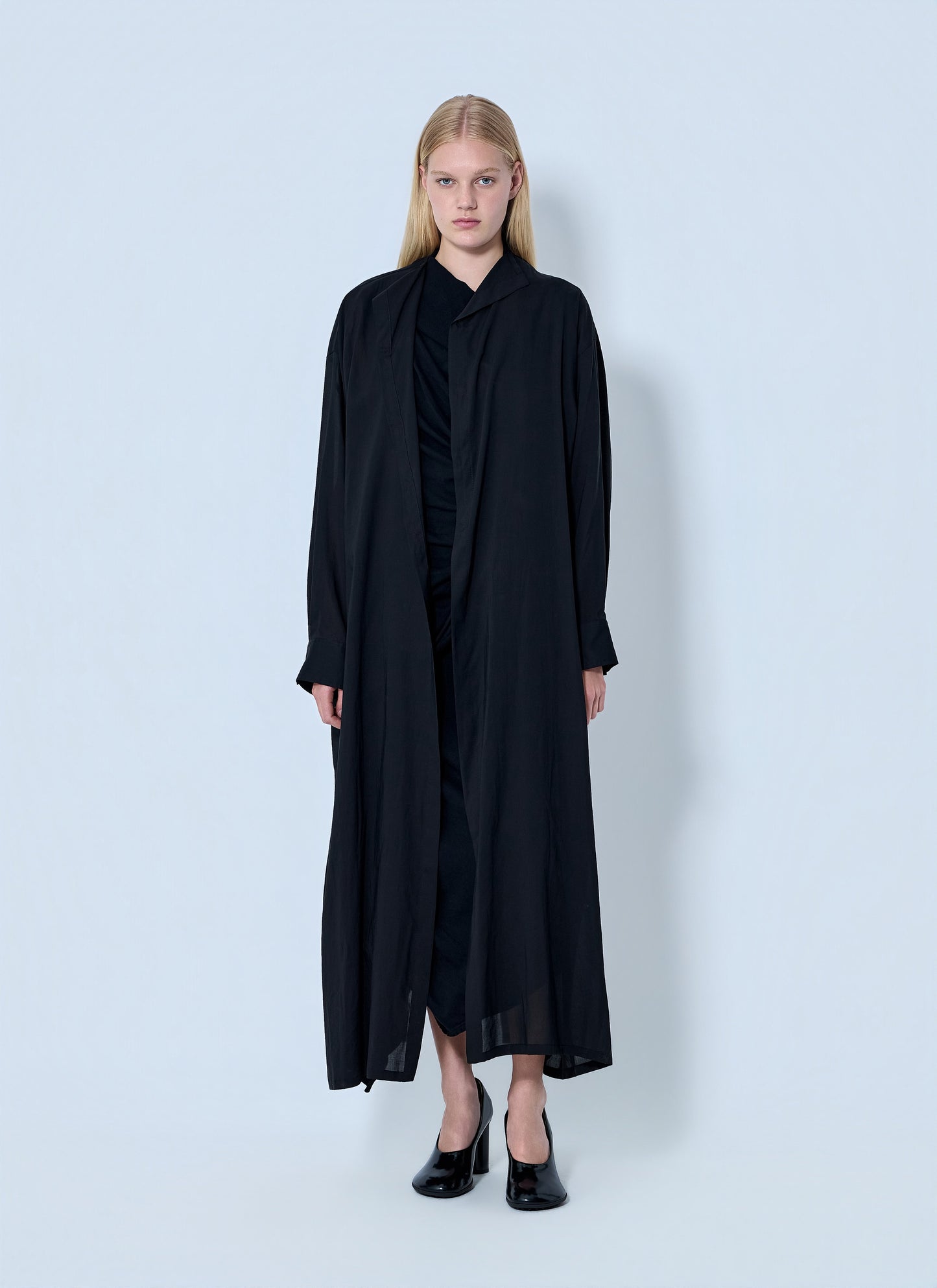 Yohji Yamamoto Women Backside Slit Long Coat YOHJI YAMAMOTO