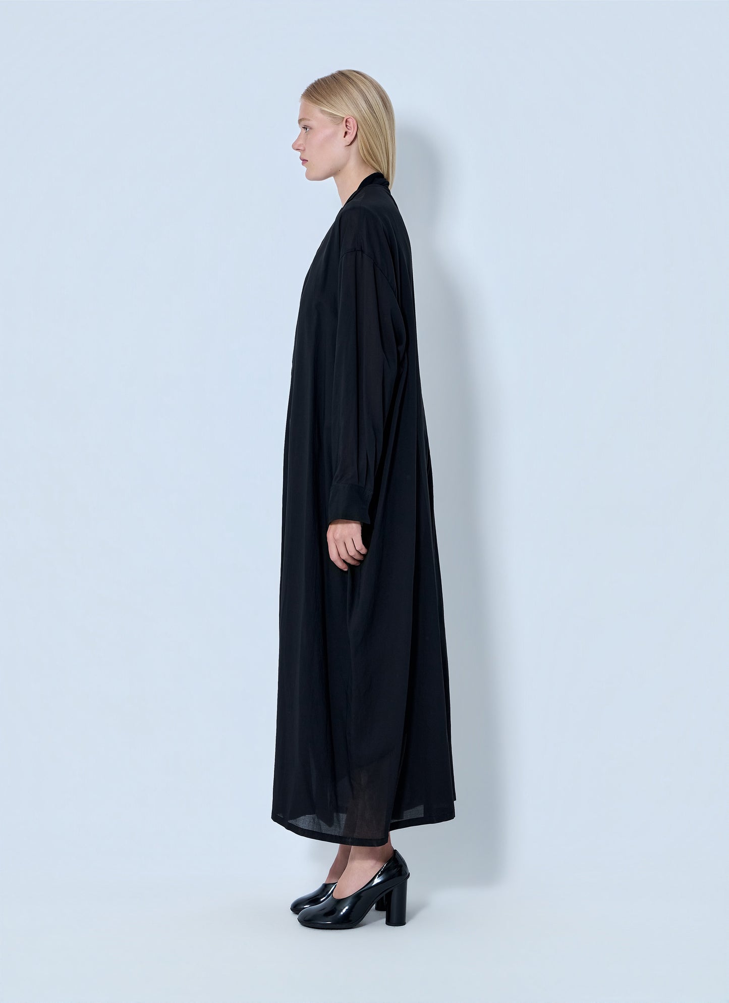 Yohji Yamamoto Women Backside Slit Long Coat YOHJI YAMAMOTO