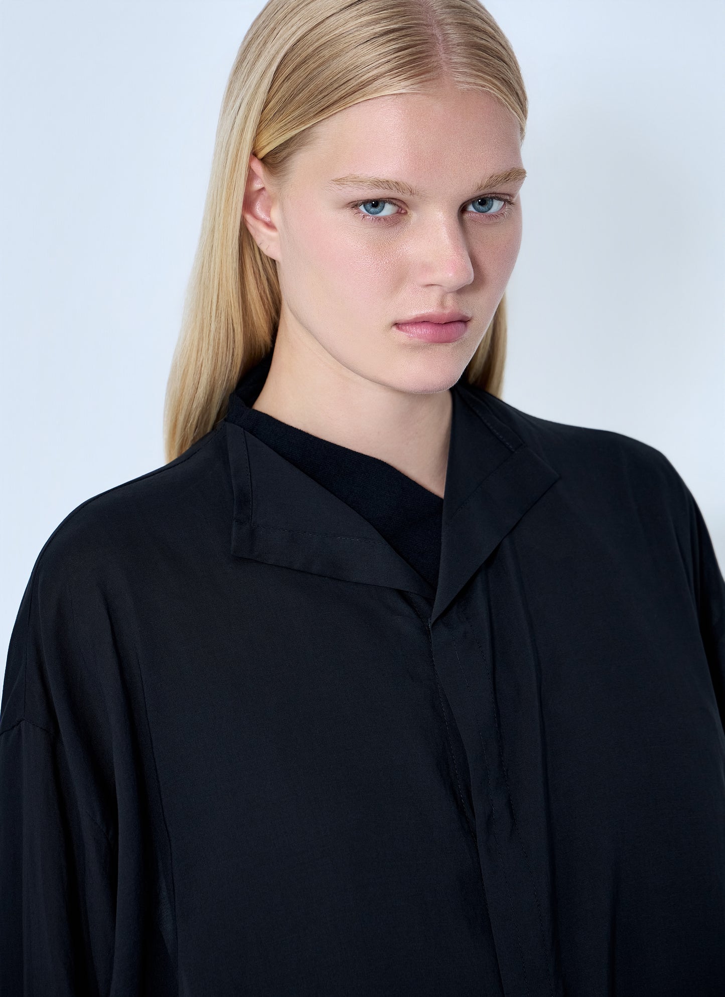 Yohji Yamamoto Women Backside Slit Long Coat YOHJI YAMAMOTO