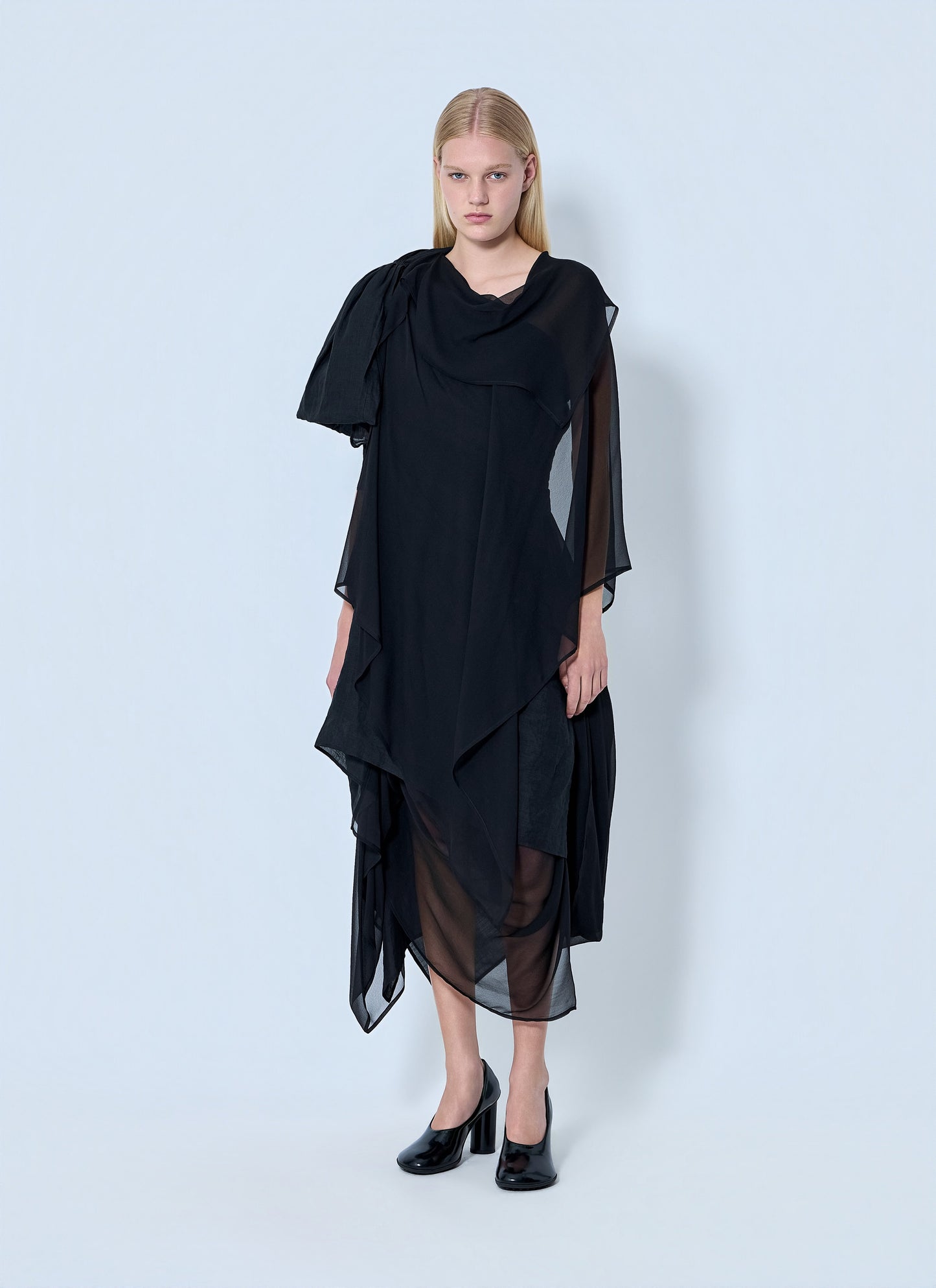 Yohji Yamamoto Women Asymmetric Layered Dress