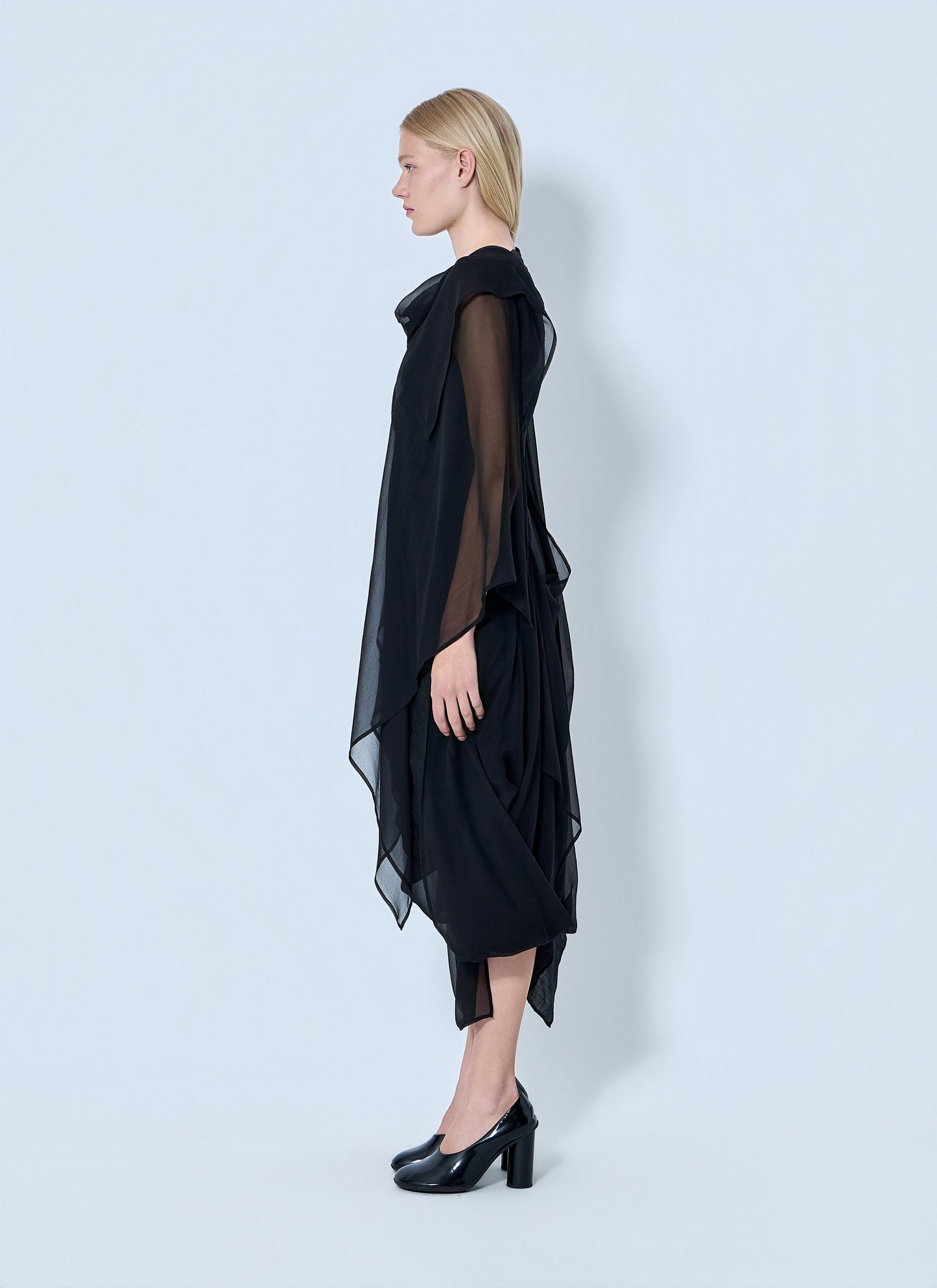 Yohji Yamamoto Women Asymmetric Layered Dress
