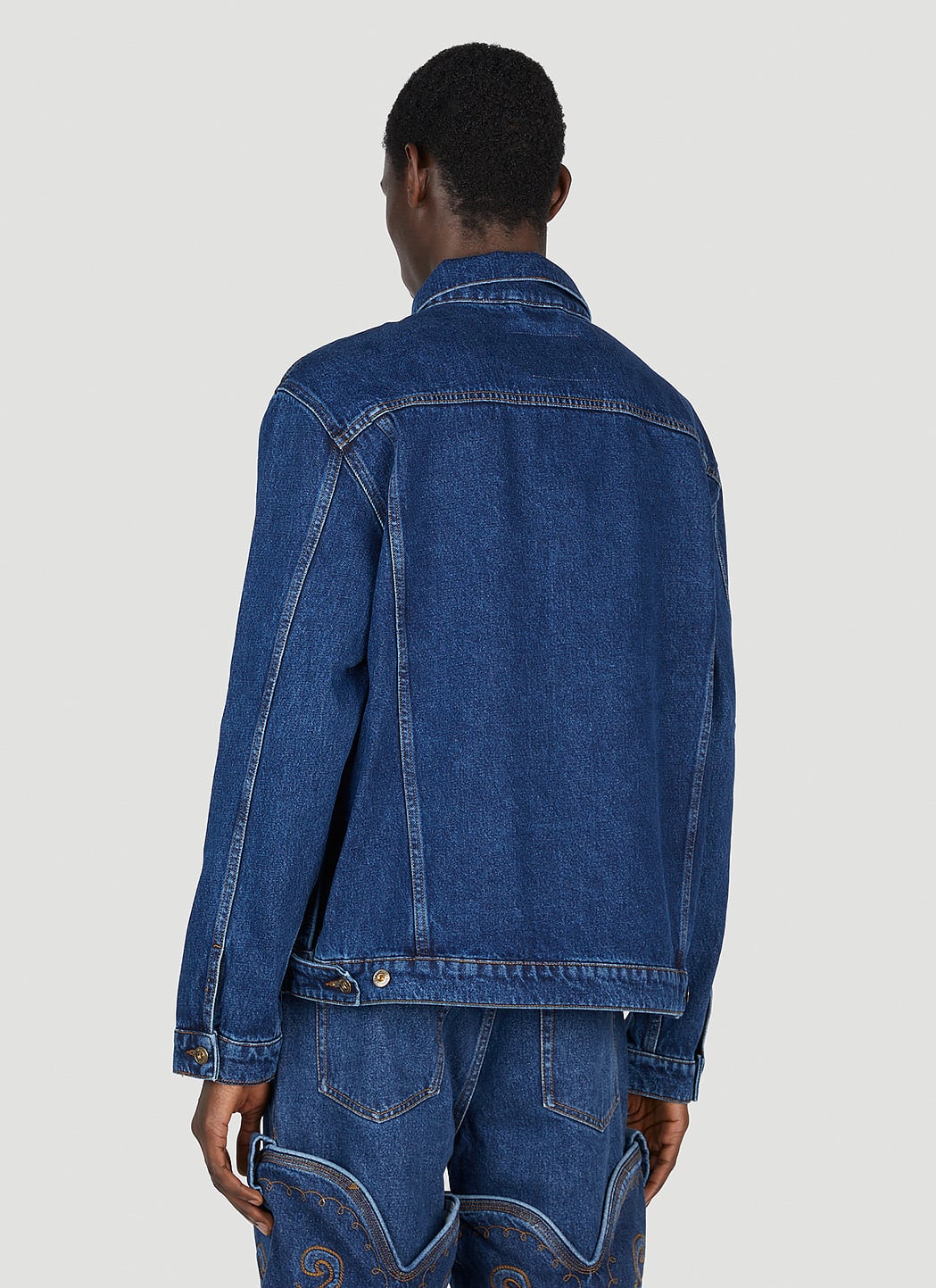 Y/Project Men Wire Denim Jacket Y PROJECT