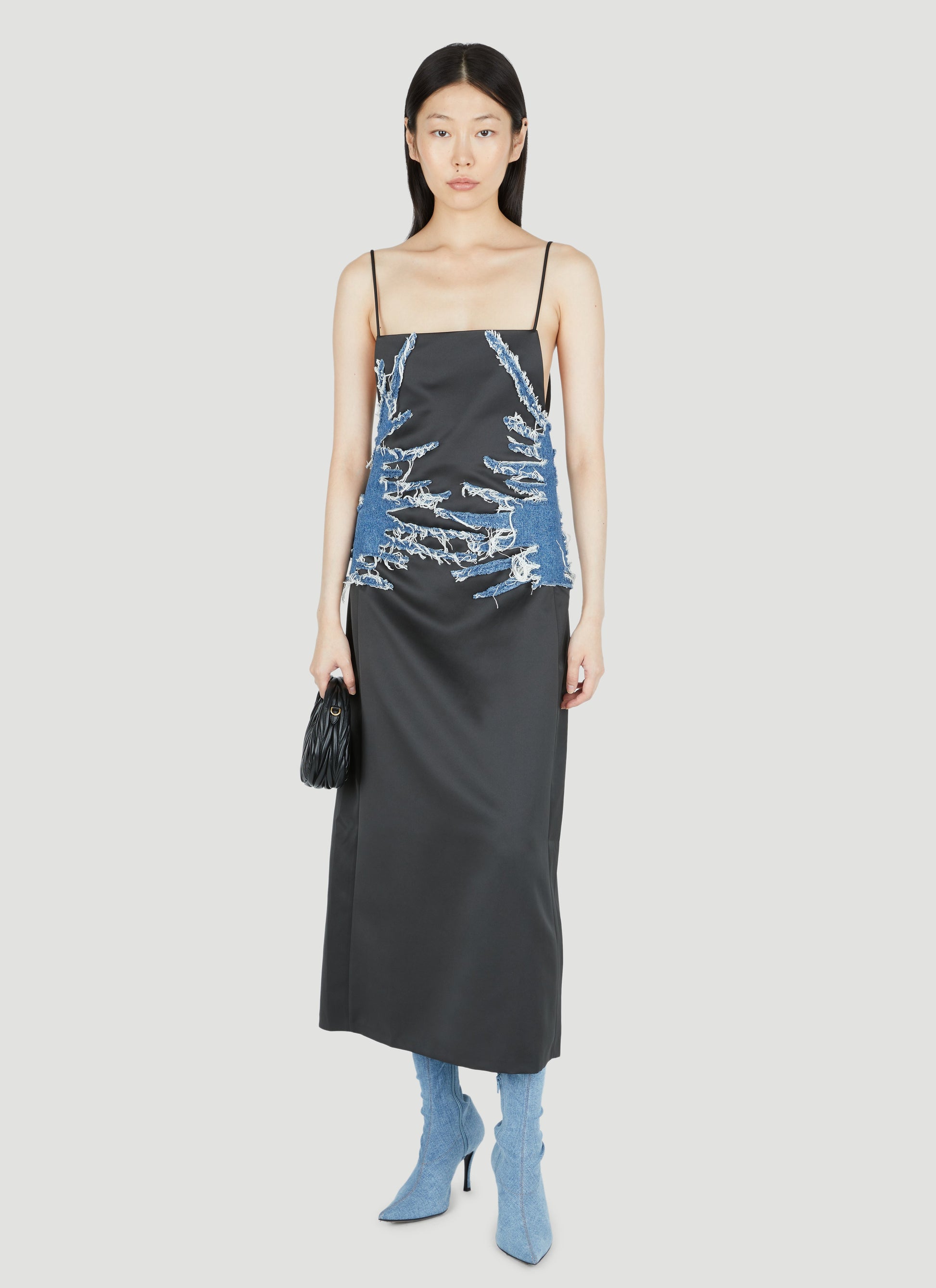 Y/Project Women Satin Whisker Dress Y PROJECT