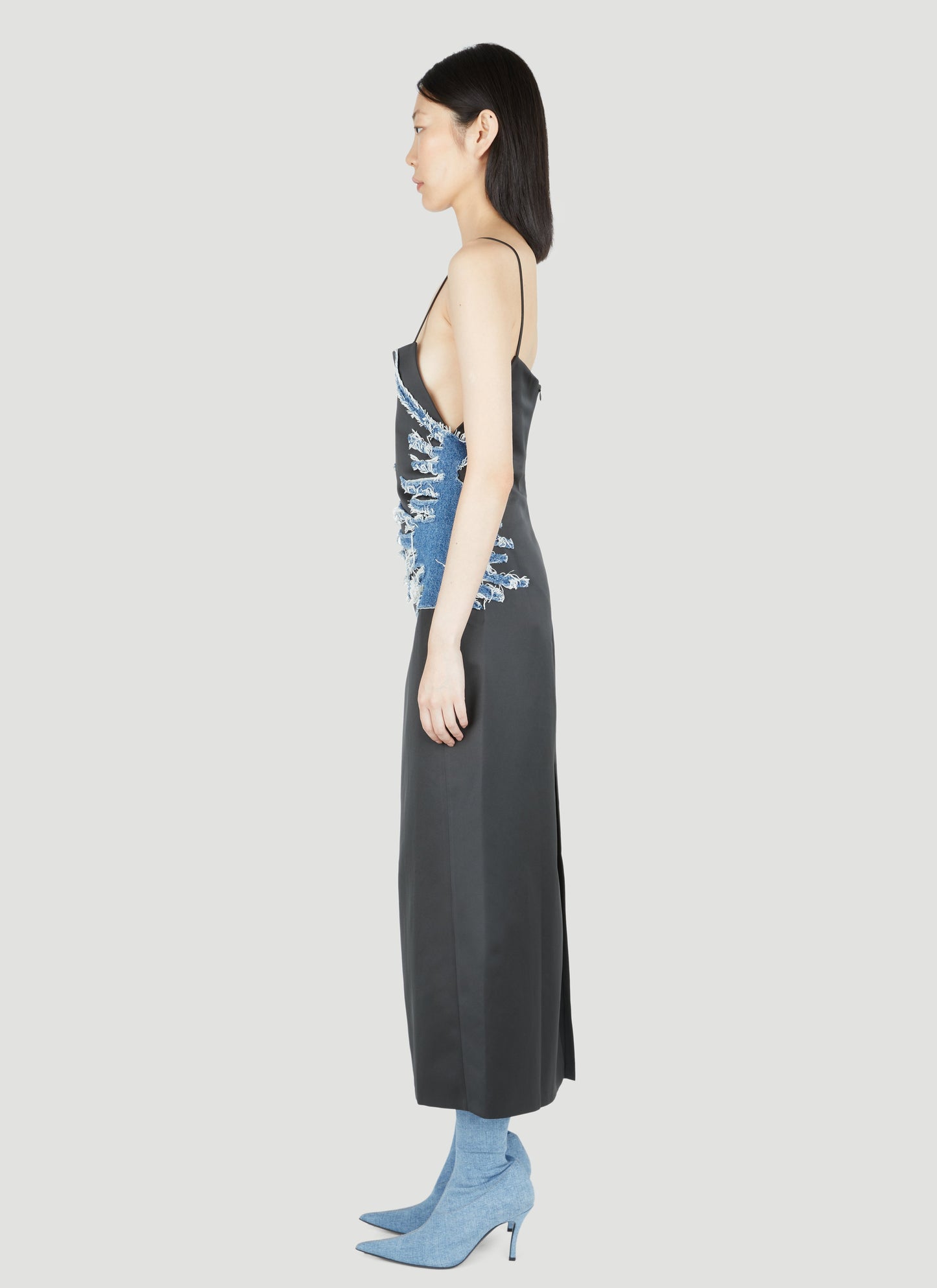 Y/Project Women Satin Whisker Dress Y PROJECT