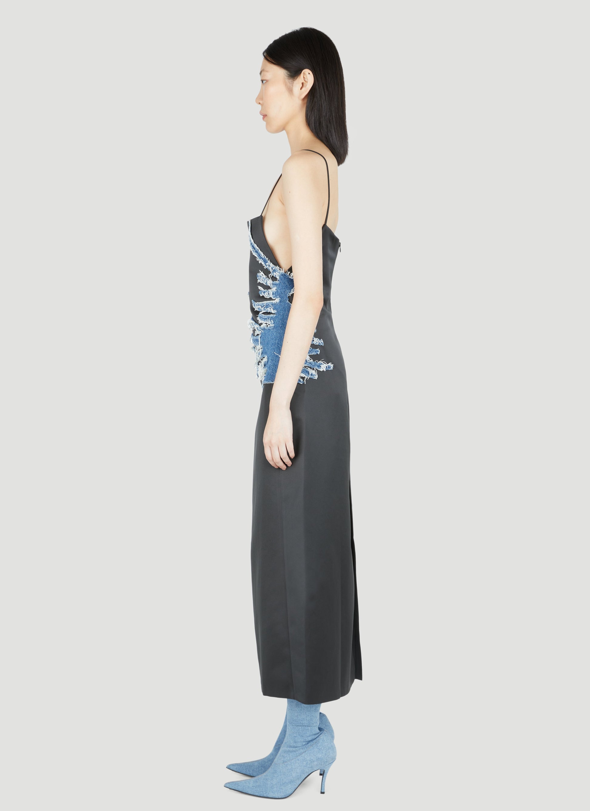 Y/Project Women Satin Whisker Dress Y PROJECT