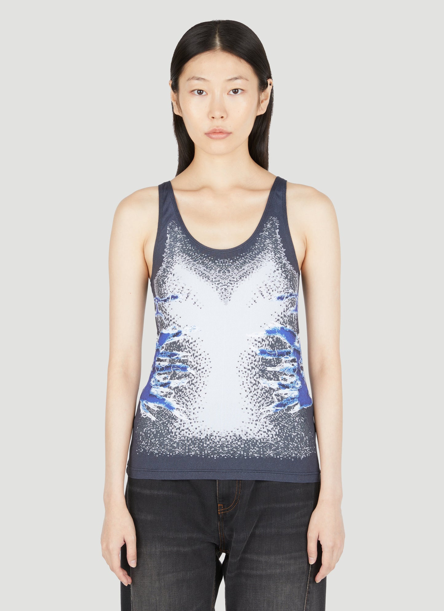 Y/Project Women Whisker Print Tank Top Y PROJECT