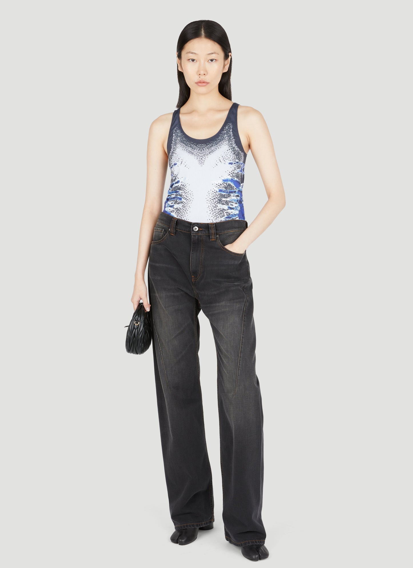 Y/Project Women Whisker Print Tank Top Y PROJECT