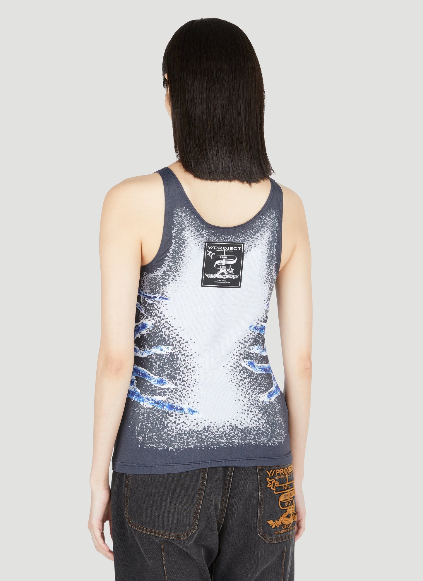 Y/Project Women Whisker Print Tank Top Y PROJECT