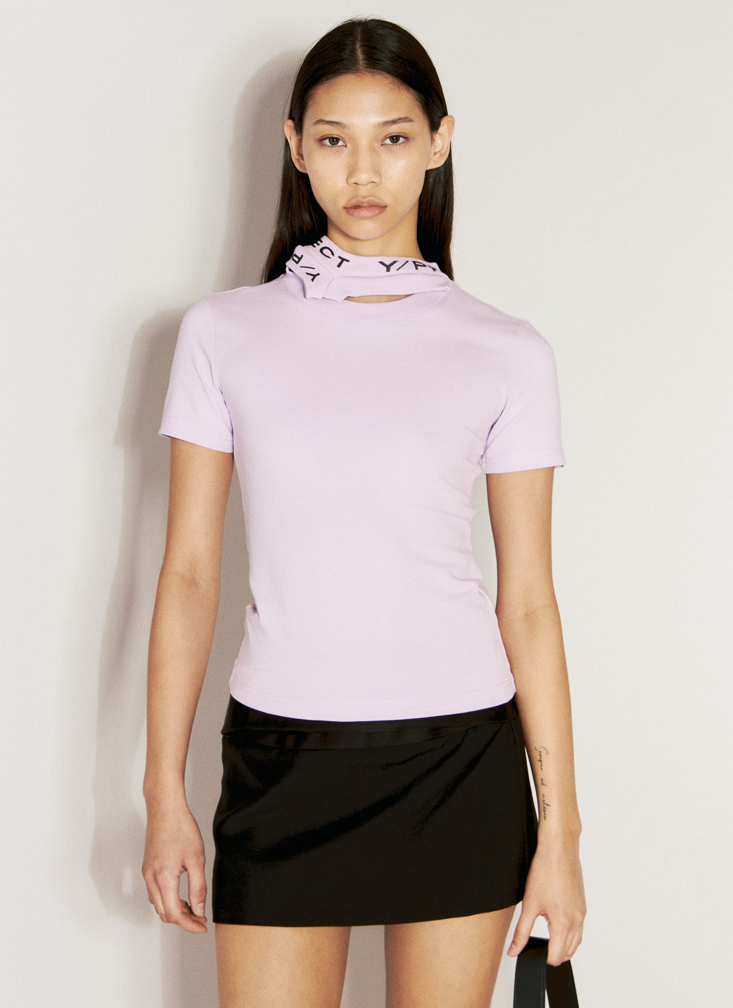 Y/Project Women Triple Collar Fitted T-Shirt Y PROJECT