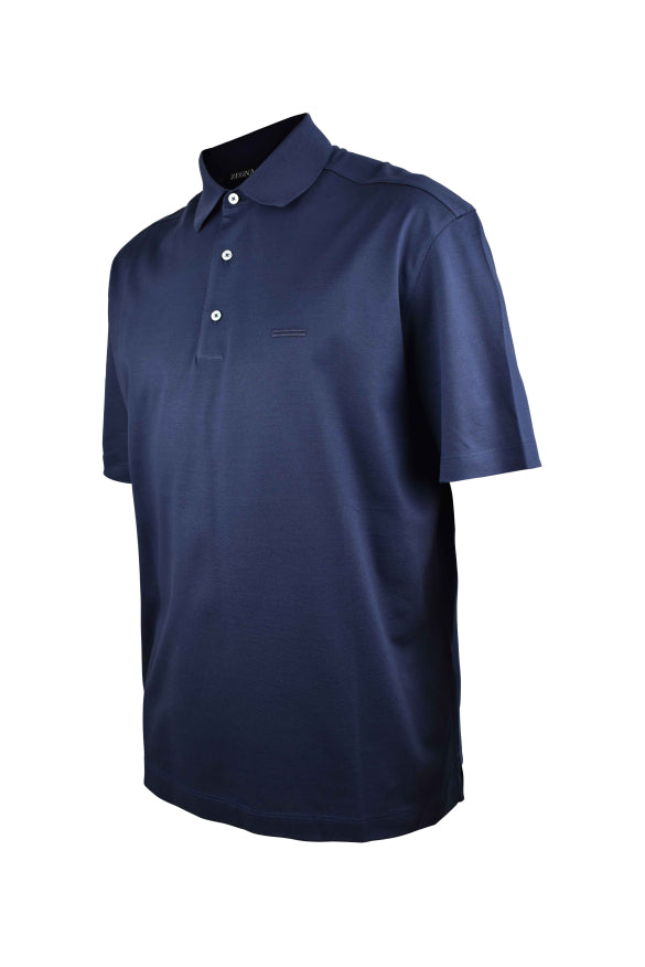 Zegna Men Pique Polo Shirt ZEGNA