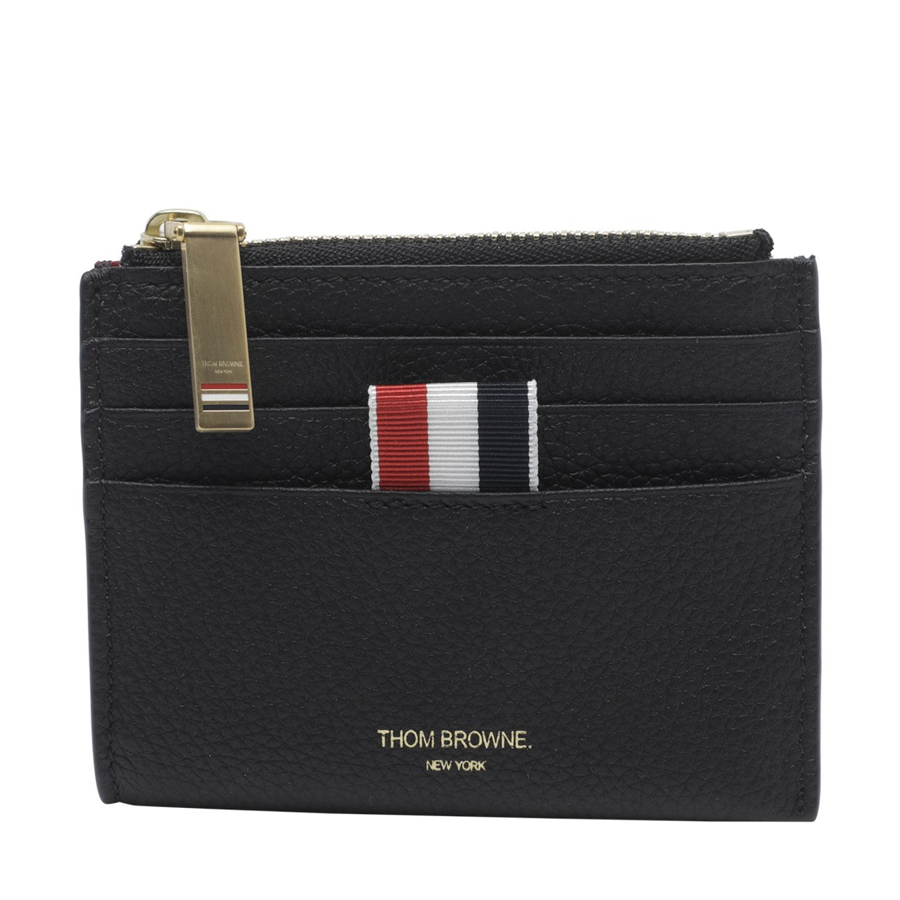 Thom Browne Men Zip Cards Holder THOM BROWNE