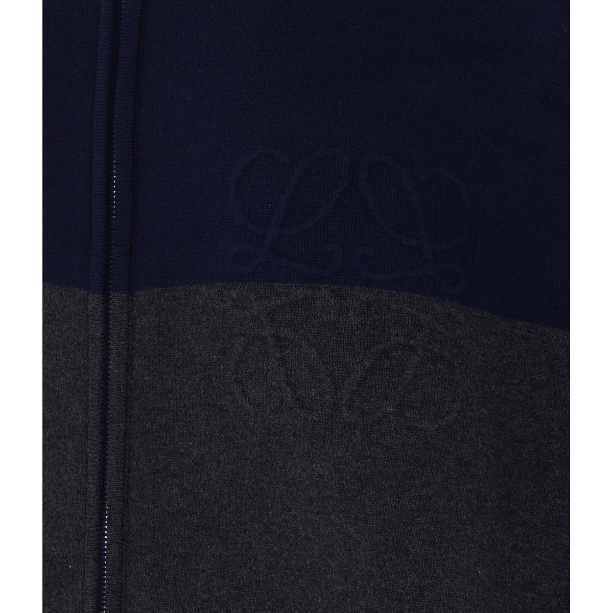 Loewe Men Zip Up Anagram Cardigan LOEWE