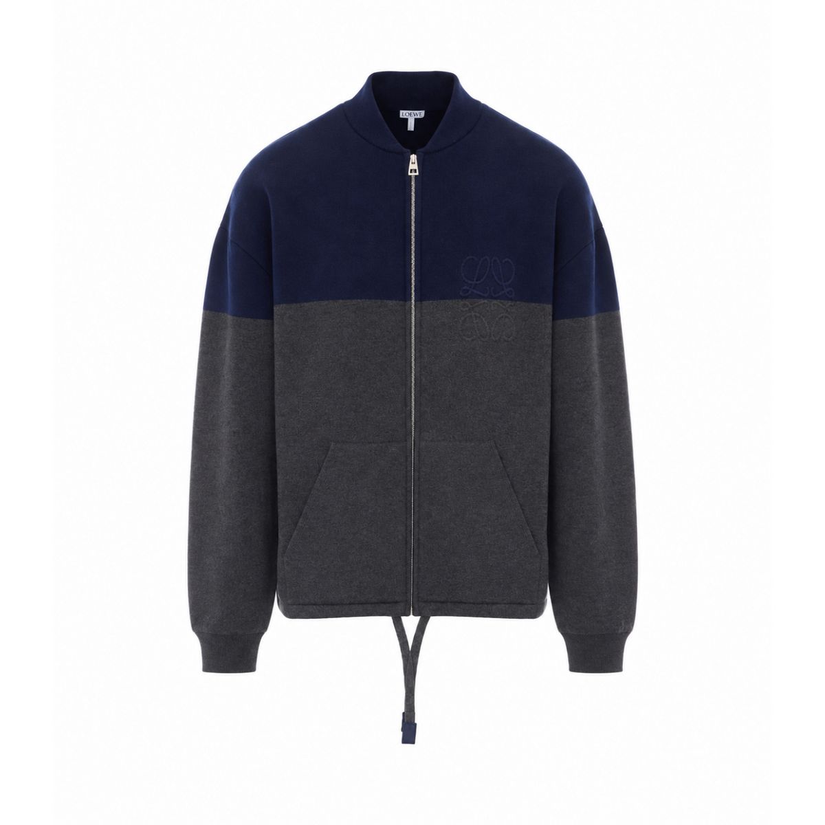 Loewe Men Zip Up Anagram Cardigan LOEWE