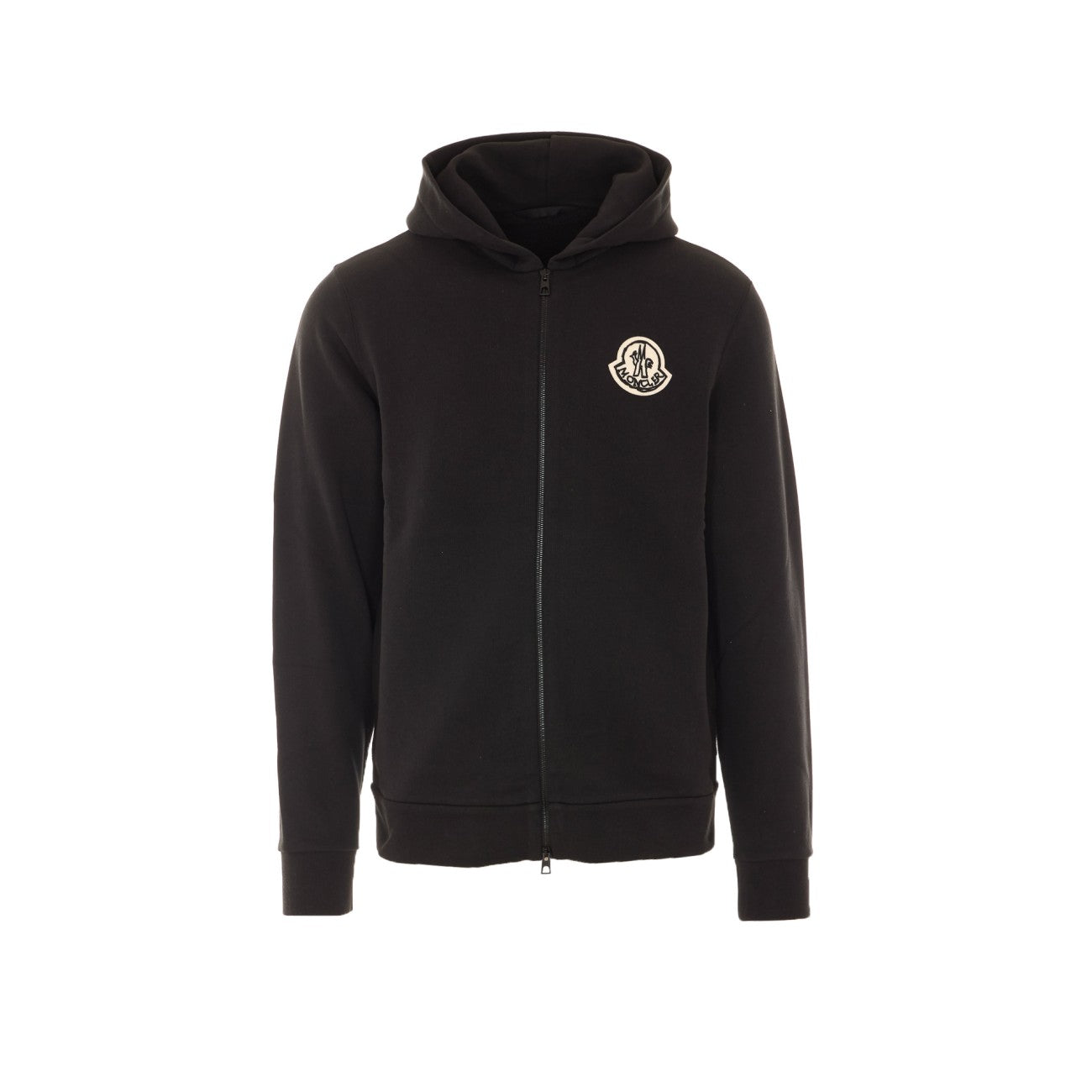 Moncler Men Zip Up Logo Hoodie MONCLER