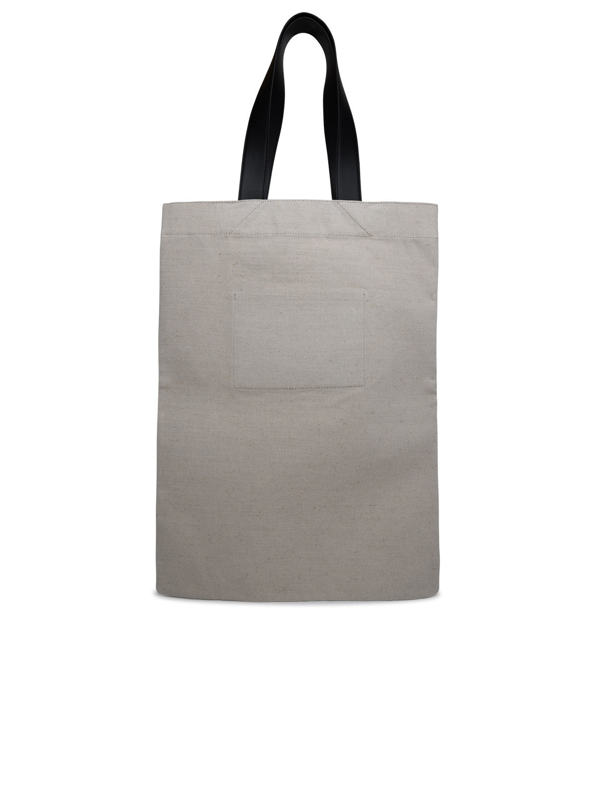 Jil Sander Woman Beige Canvas Tote Bag